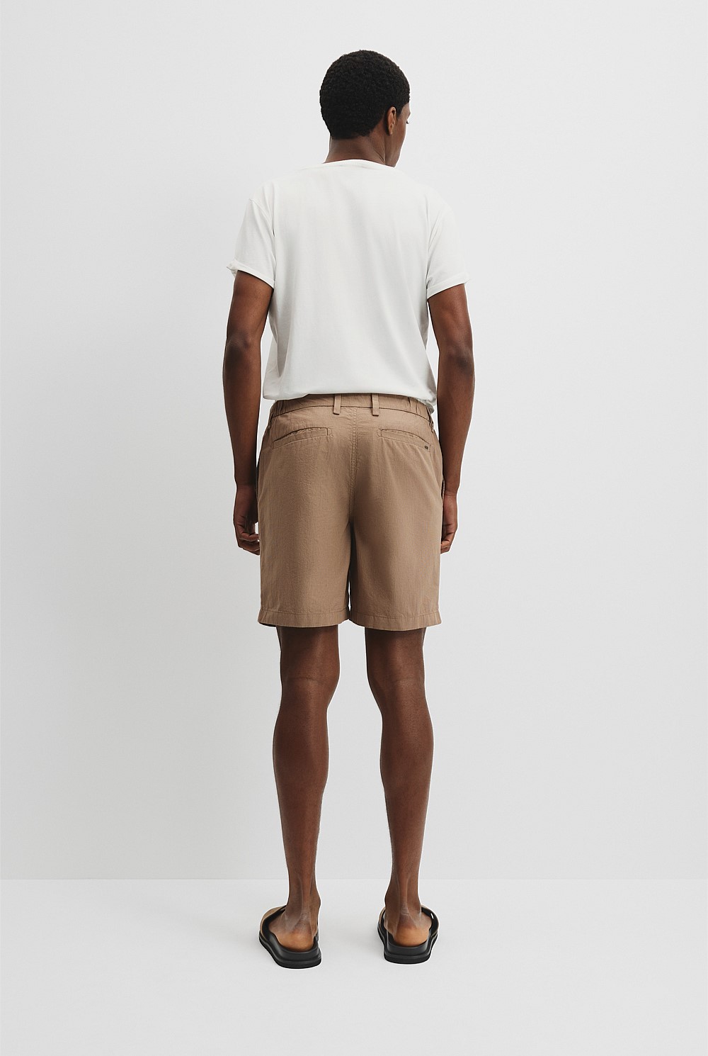 Cotton Micro Textured Short