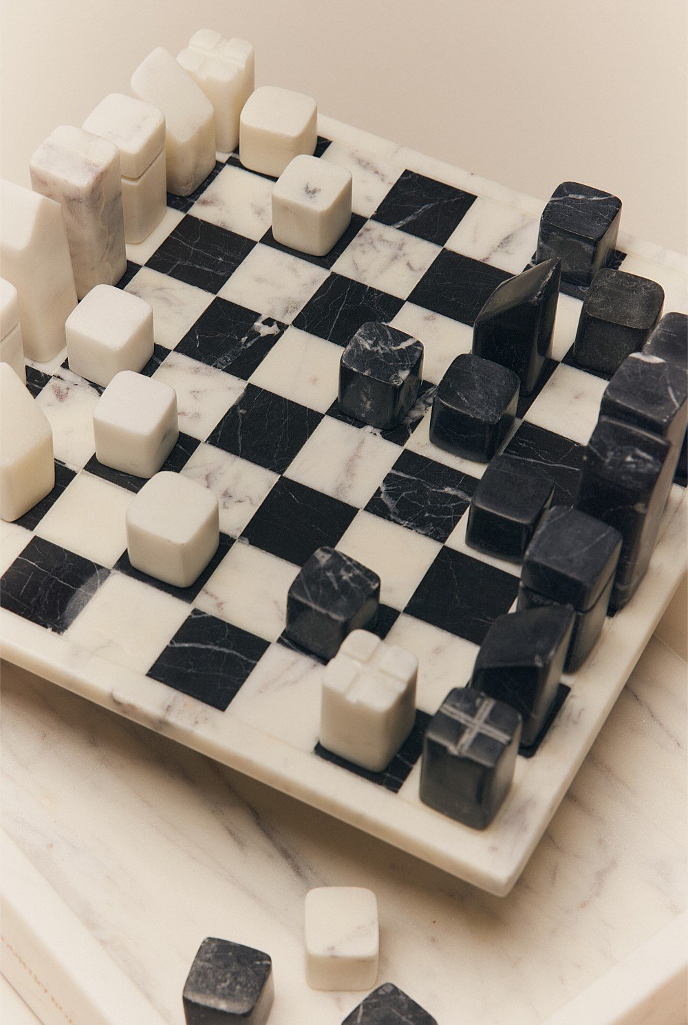 Jones Marble Chess Set