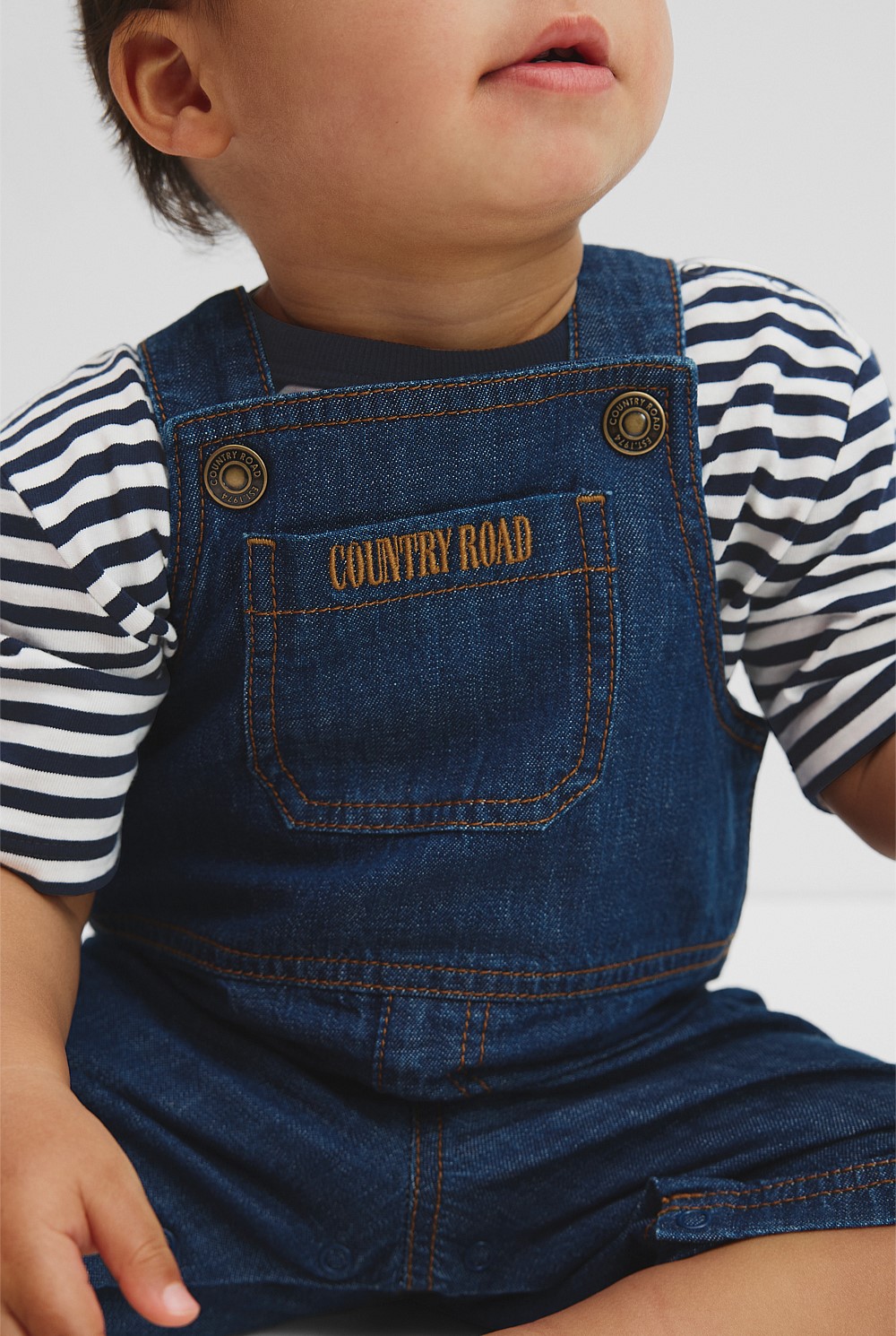 Organically Grown Cotton Denim Overall