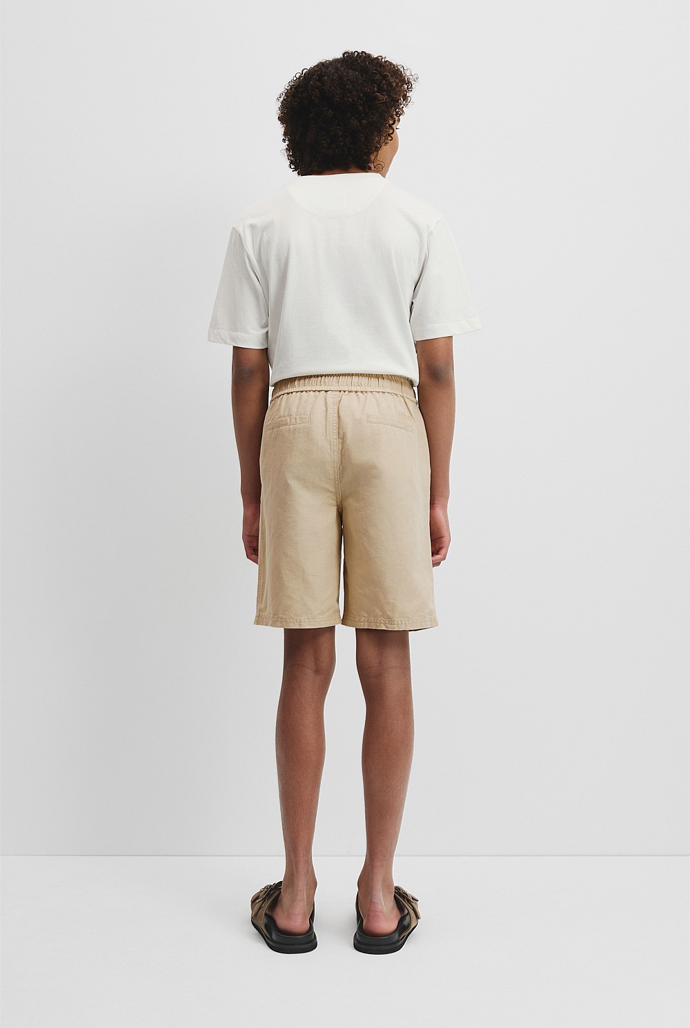 Teen Cotton Linen Short