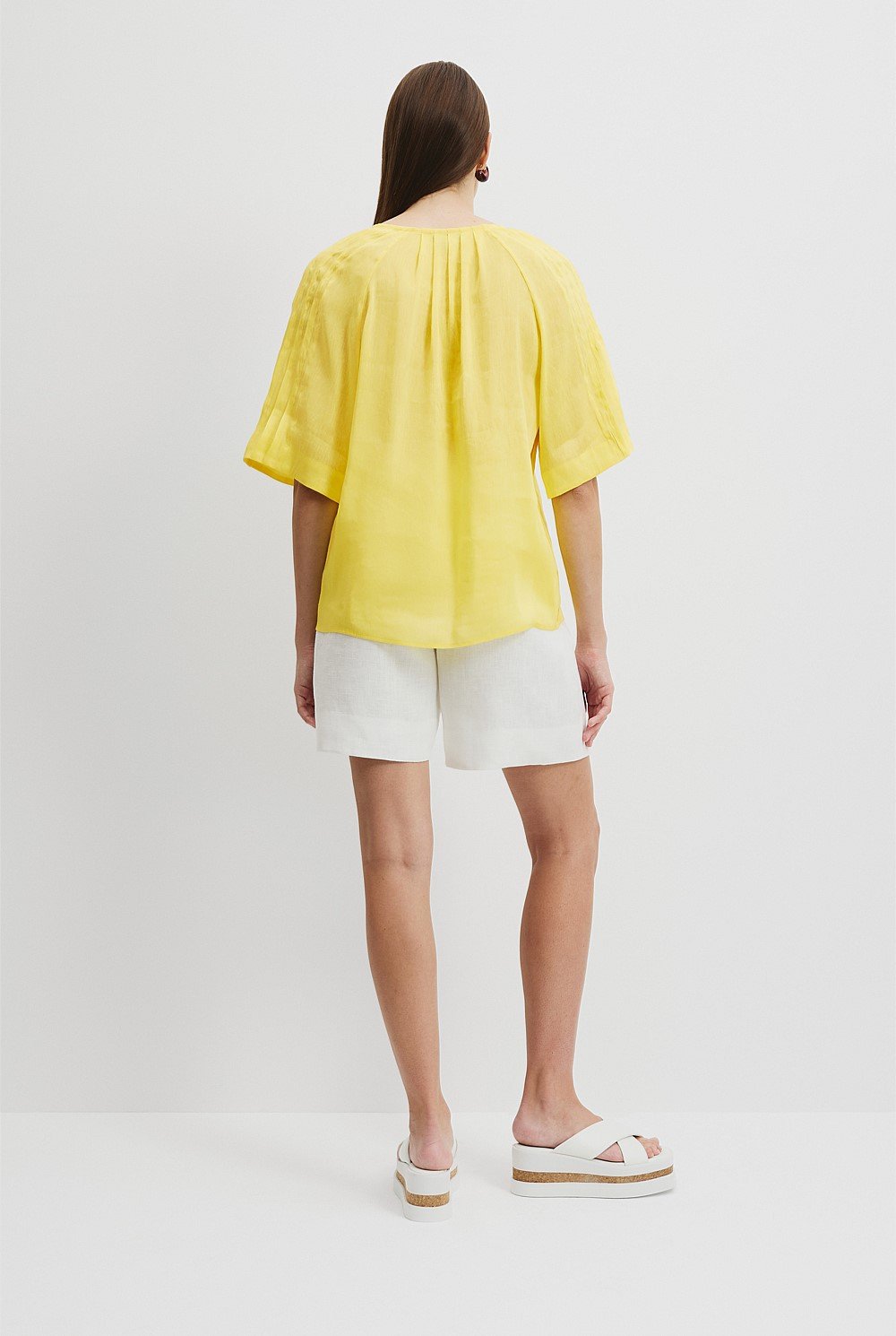 Short Sleeve Soft Popover