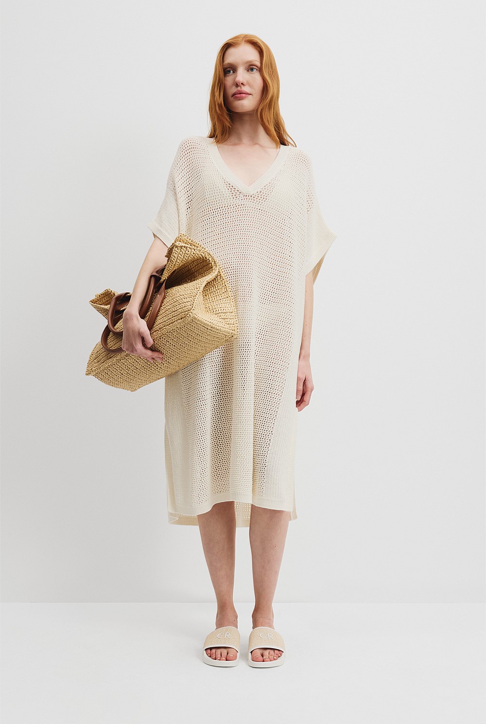 Australian Cotton Crochet Kaftan