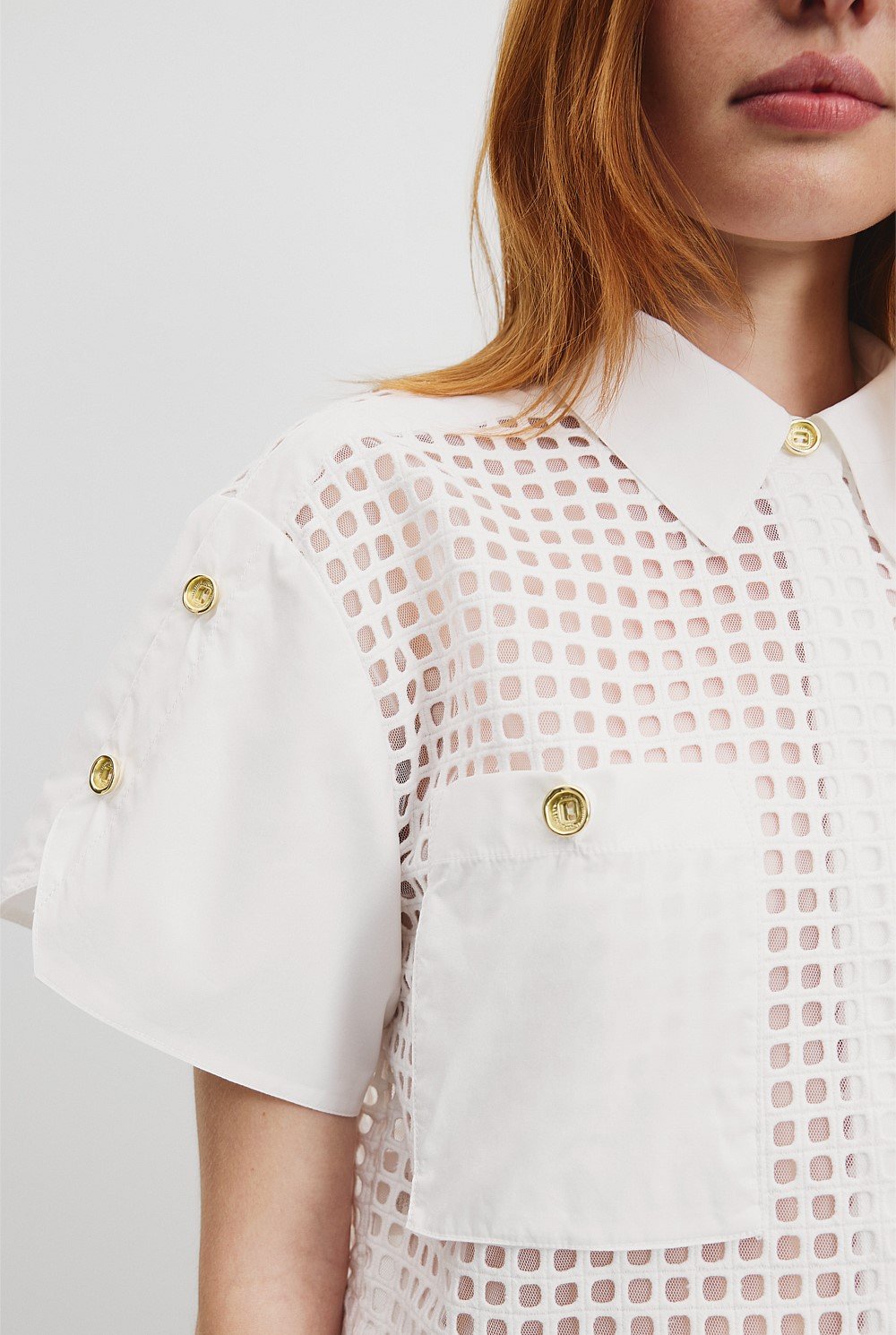 Utility Mesh Shirt