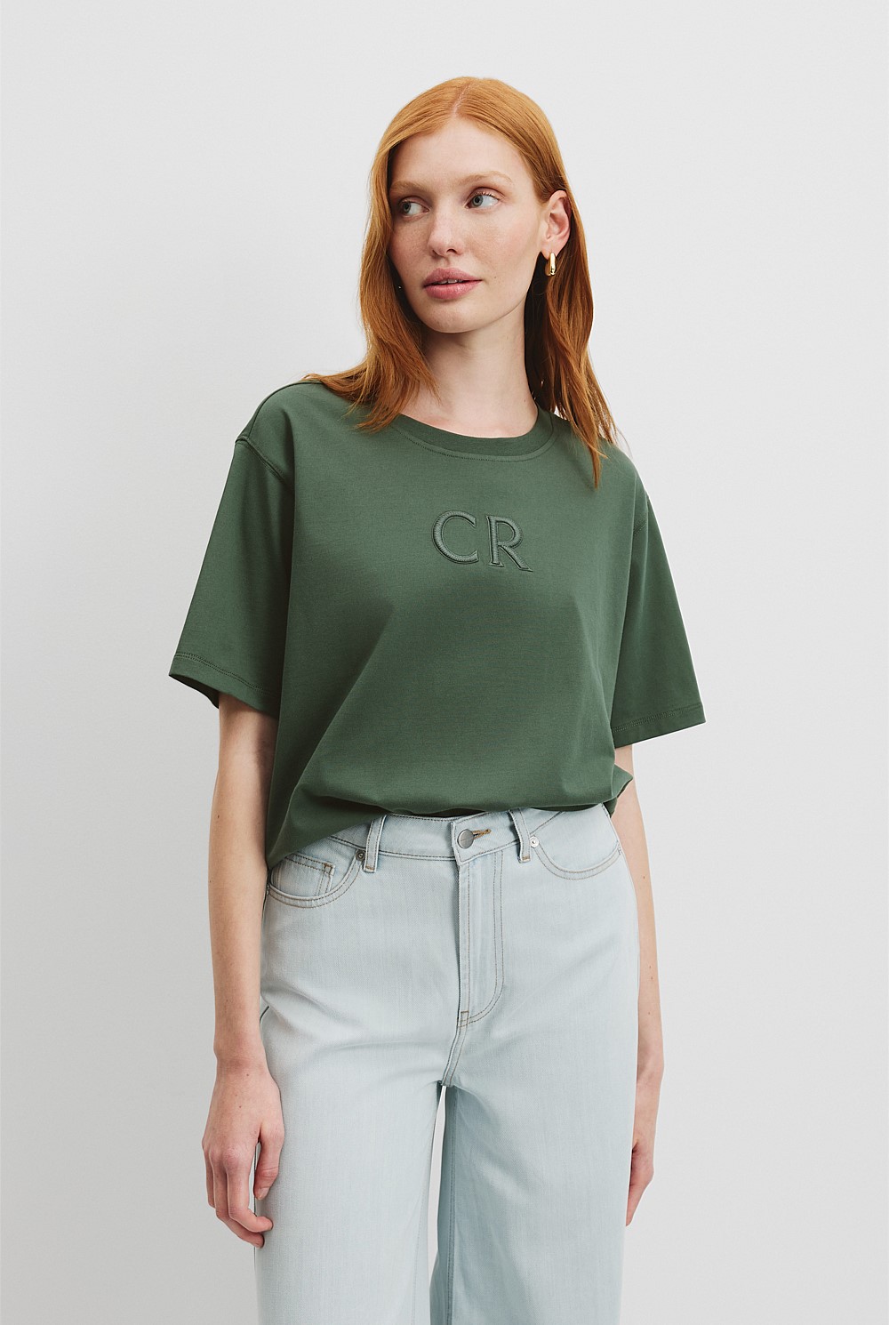 Australian Cotton CR Logo T-Shirt