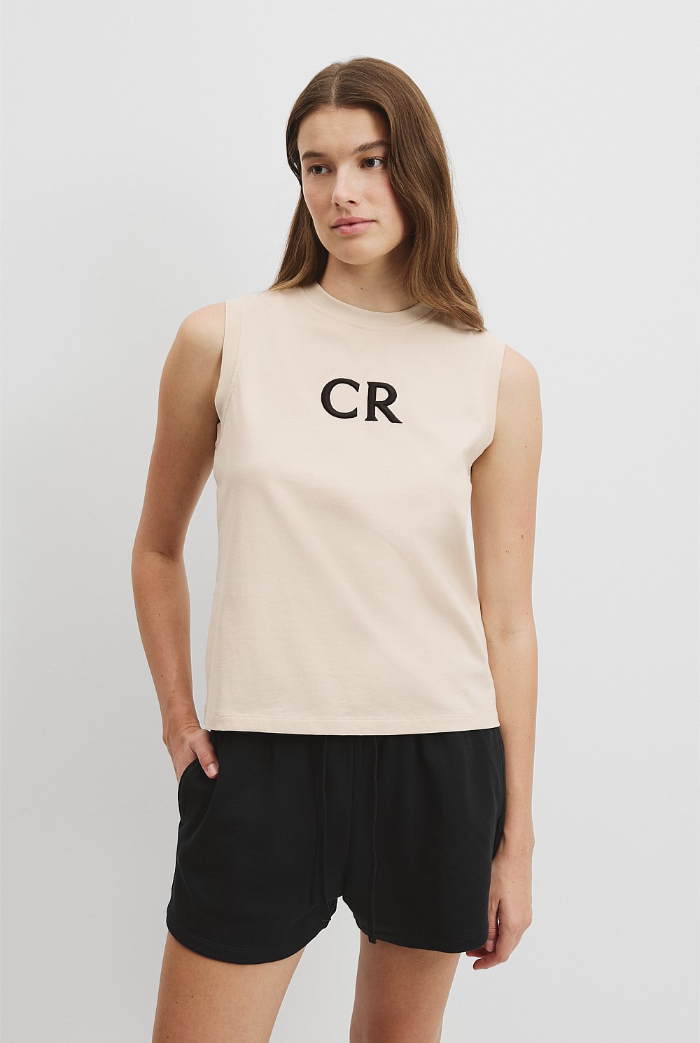 Australian Cotton CR Logo Tank