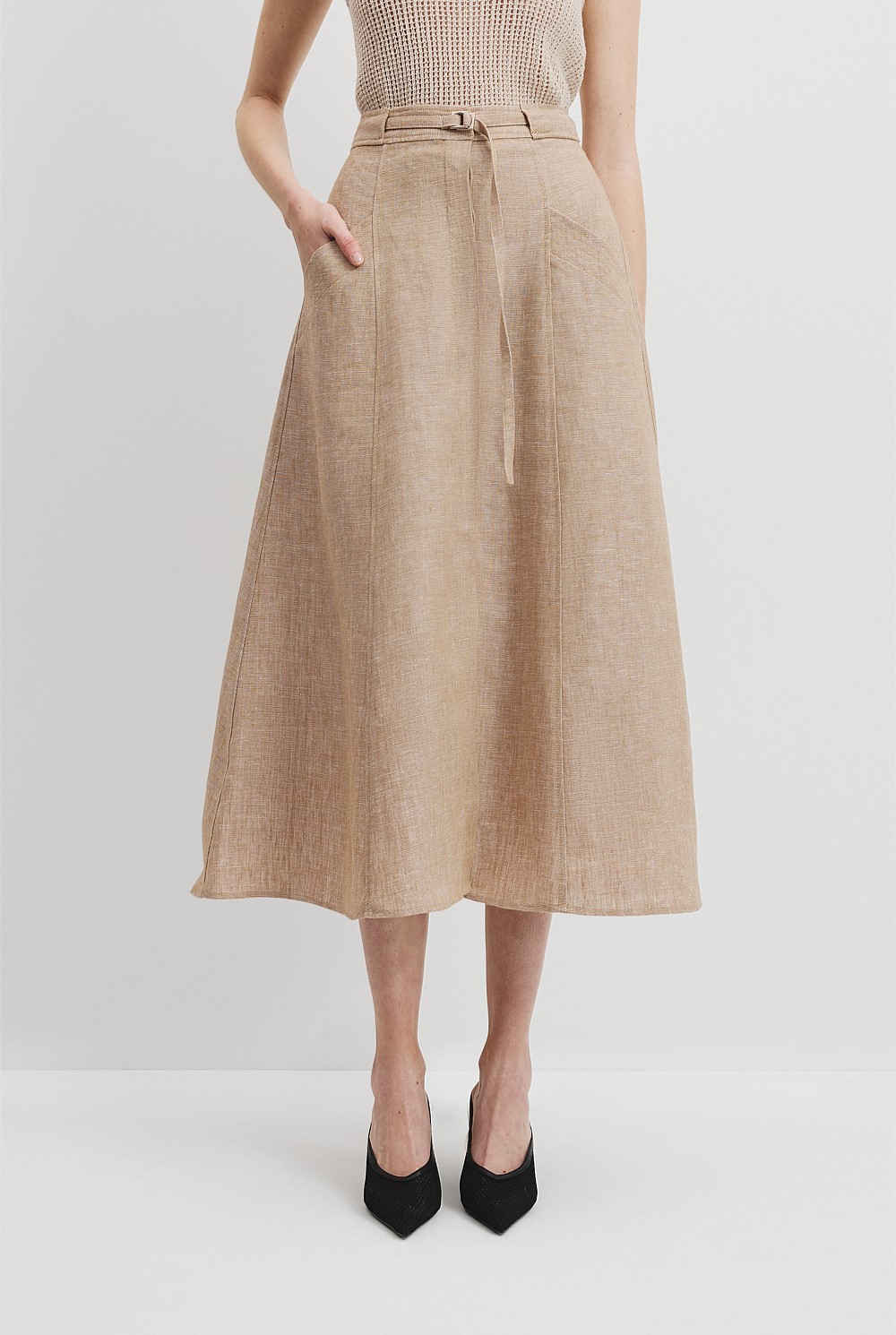 Utility Maxi Skirt