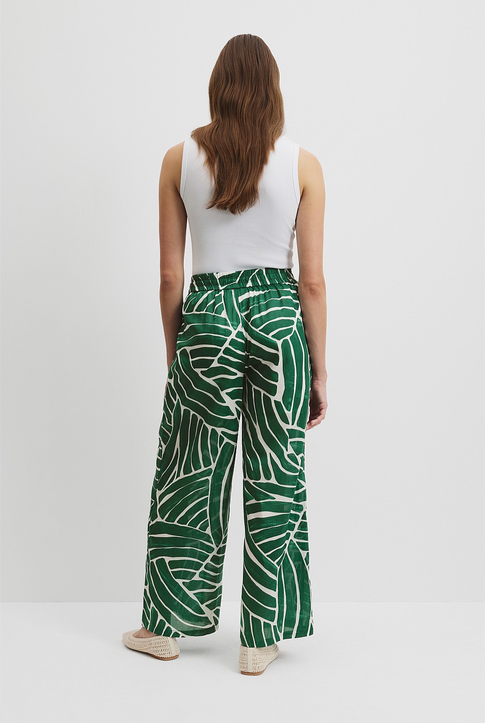 Australian Cotton Print Voile Pant