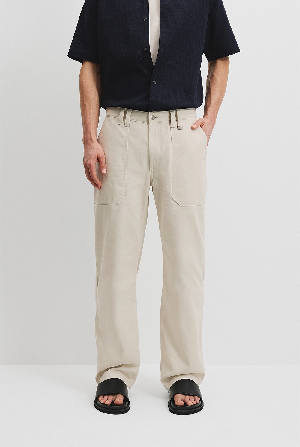 Herringbone Carpenter Pant