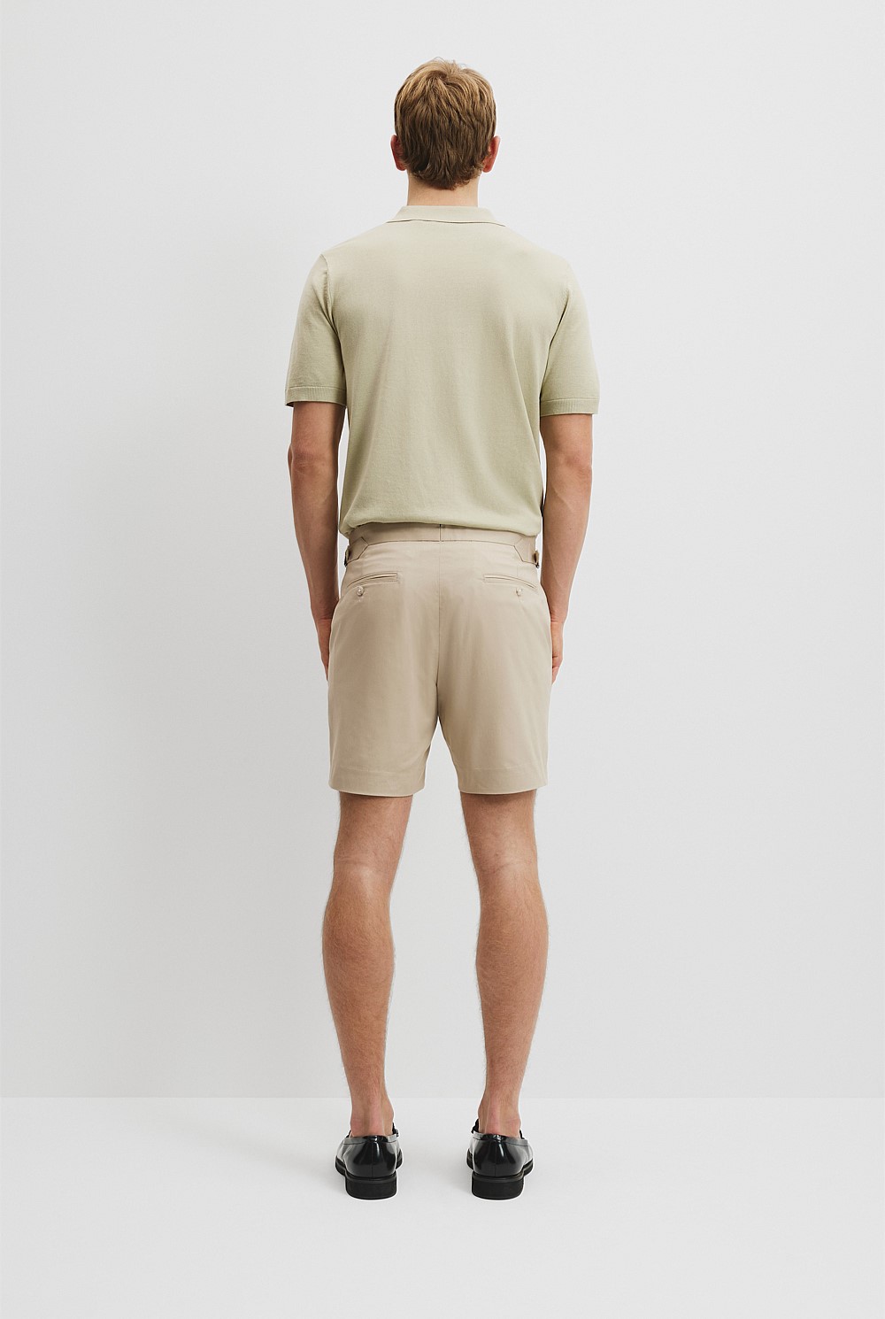 Organically Grown Cotton Strap Buckle Short