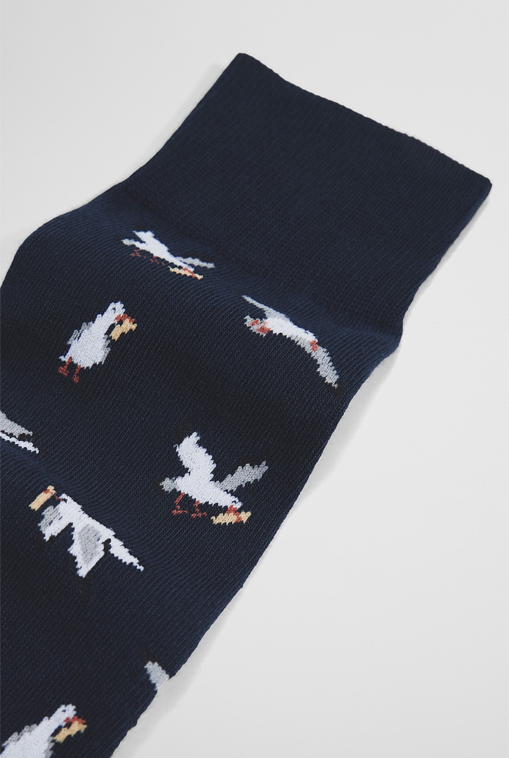 Australian Cotton Blend Seagull & Chip Sock