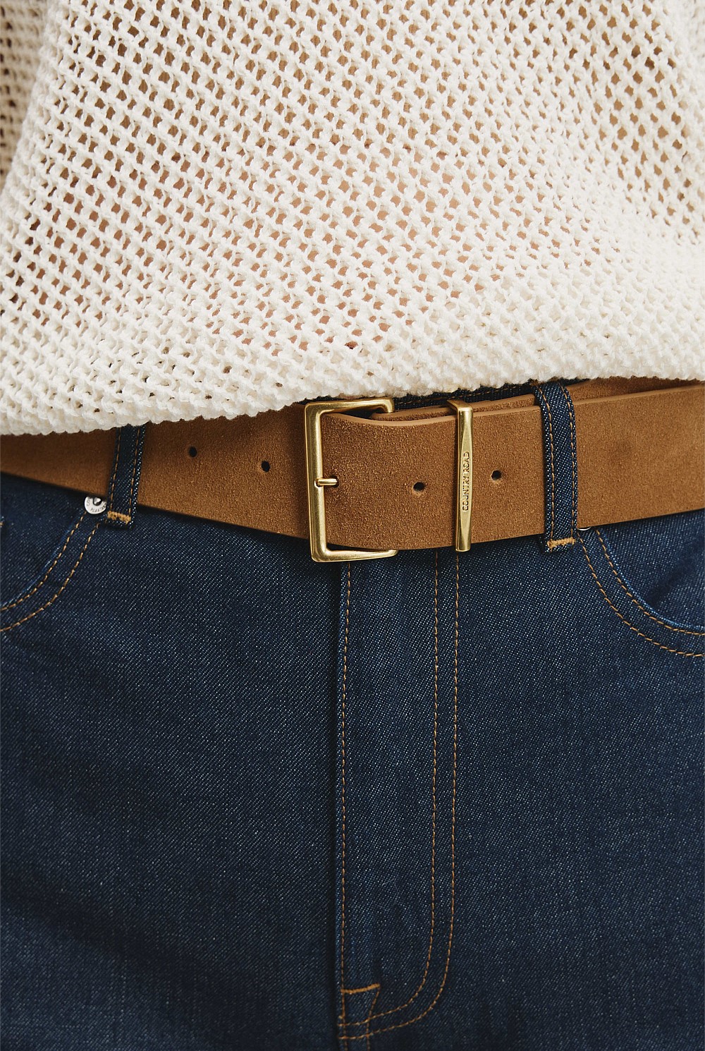 Mid Suede Belt