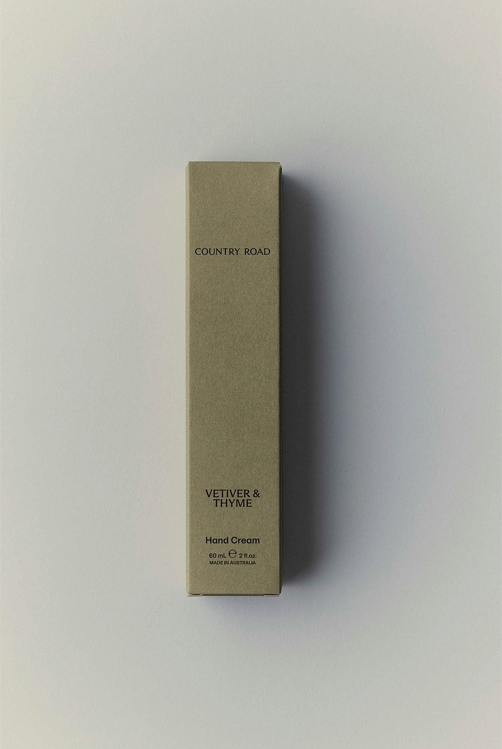 Australian Made Vetiver & Thyme Hand Cream 60mL