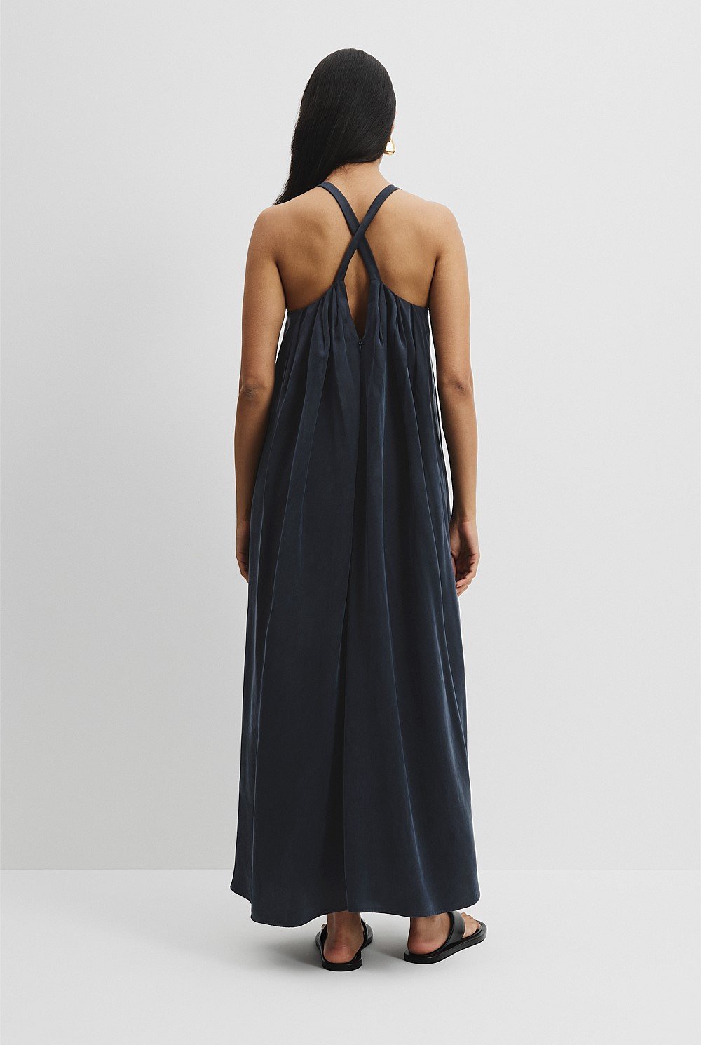 CR X RE-kin-DLE Fluid Slip Dress