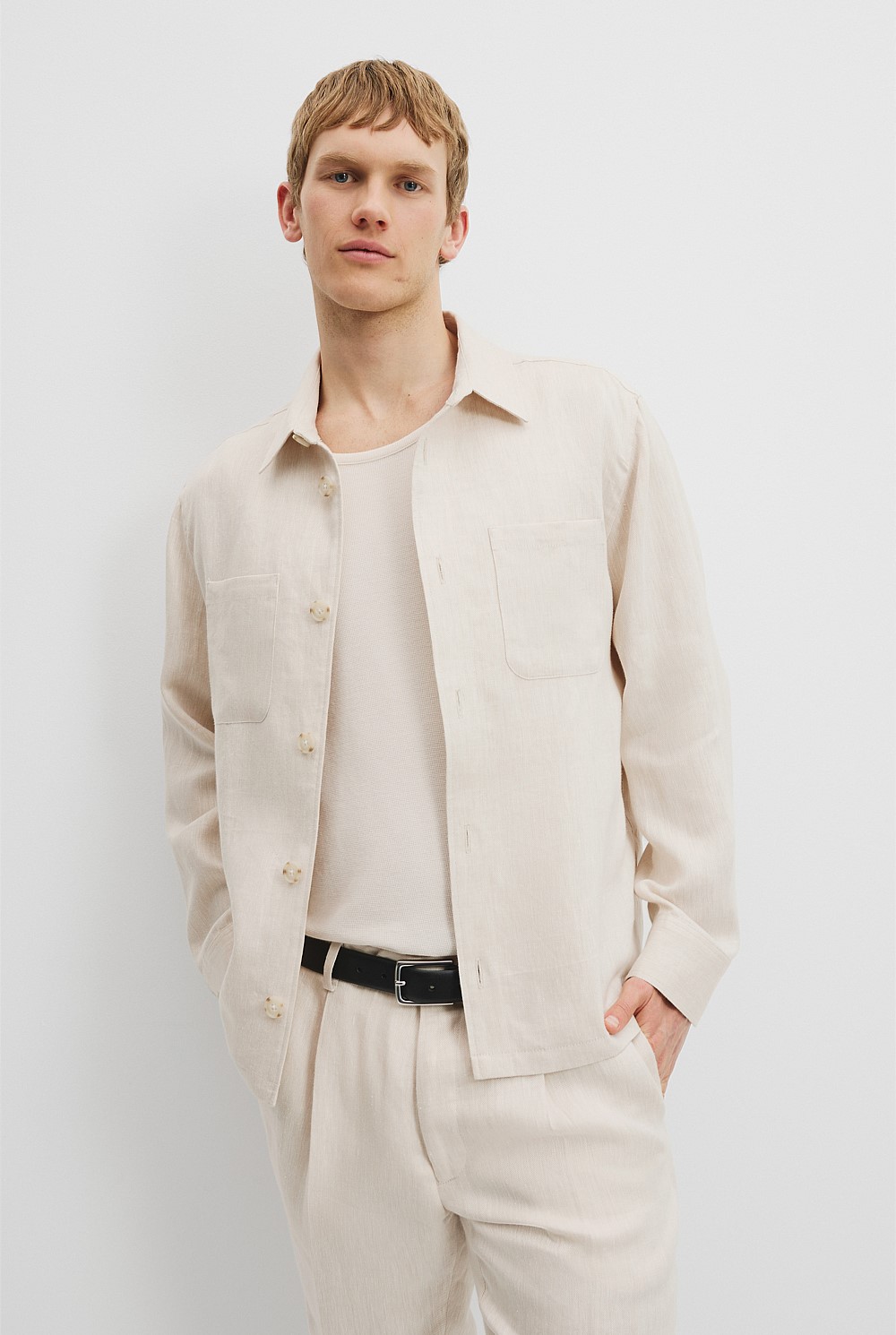 Linen Overshirt