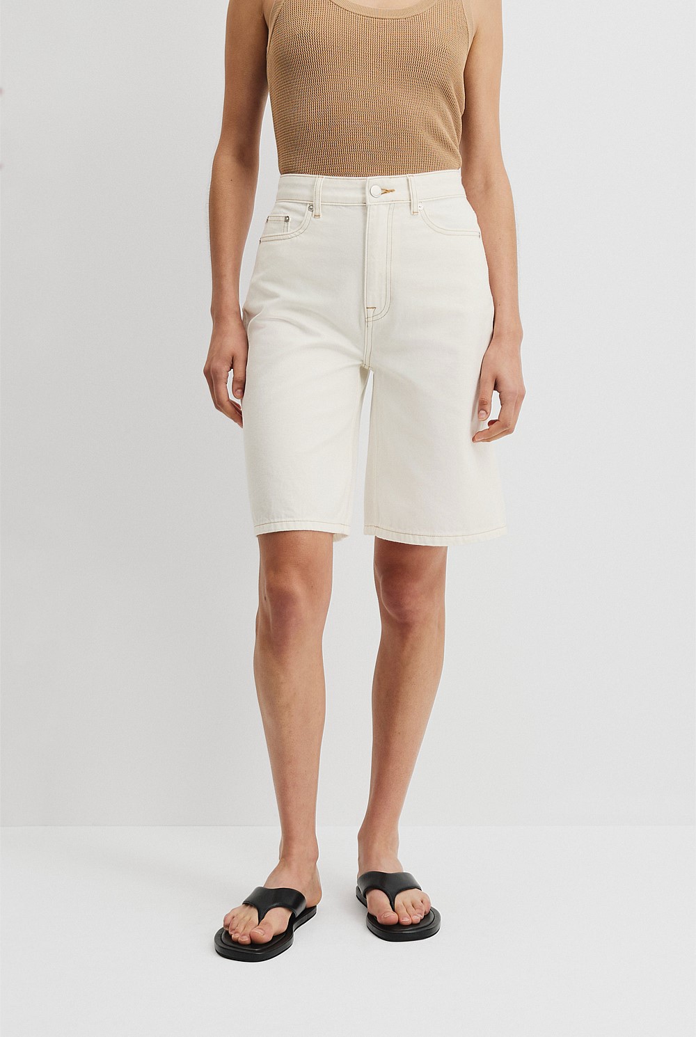 Denim Bermuda Short