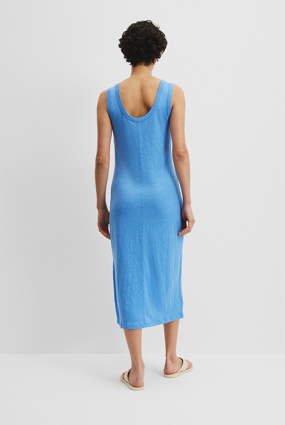 Linen Jersey Dress