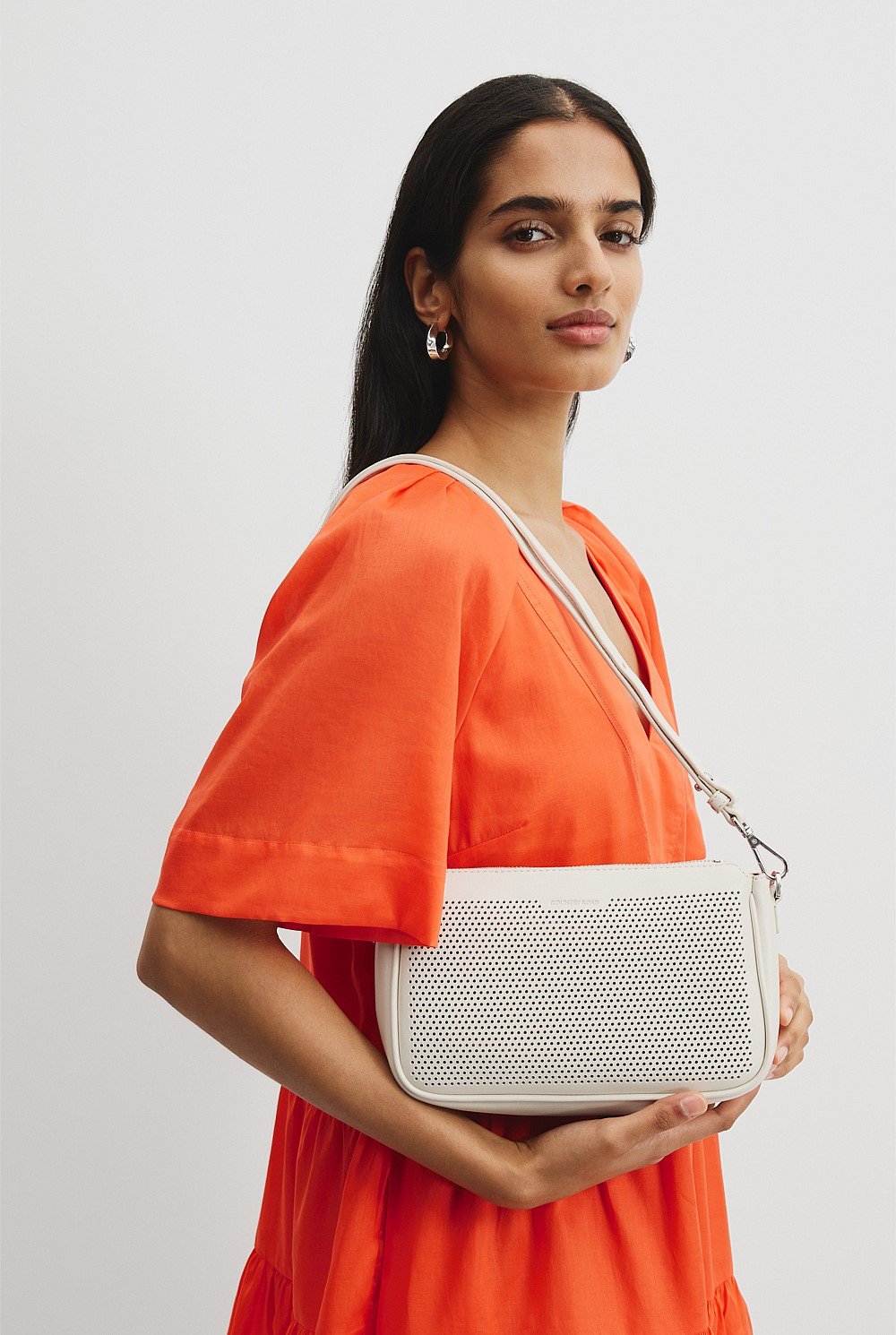 Perforated Crossbody Bag