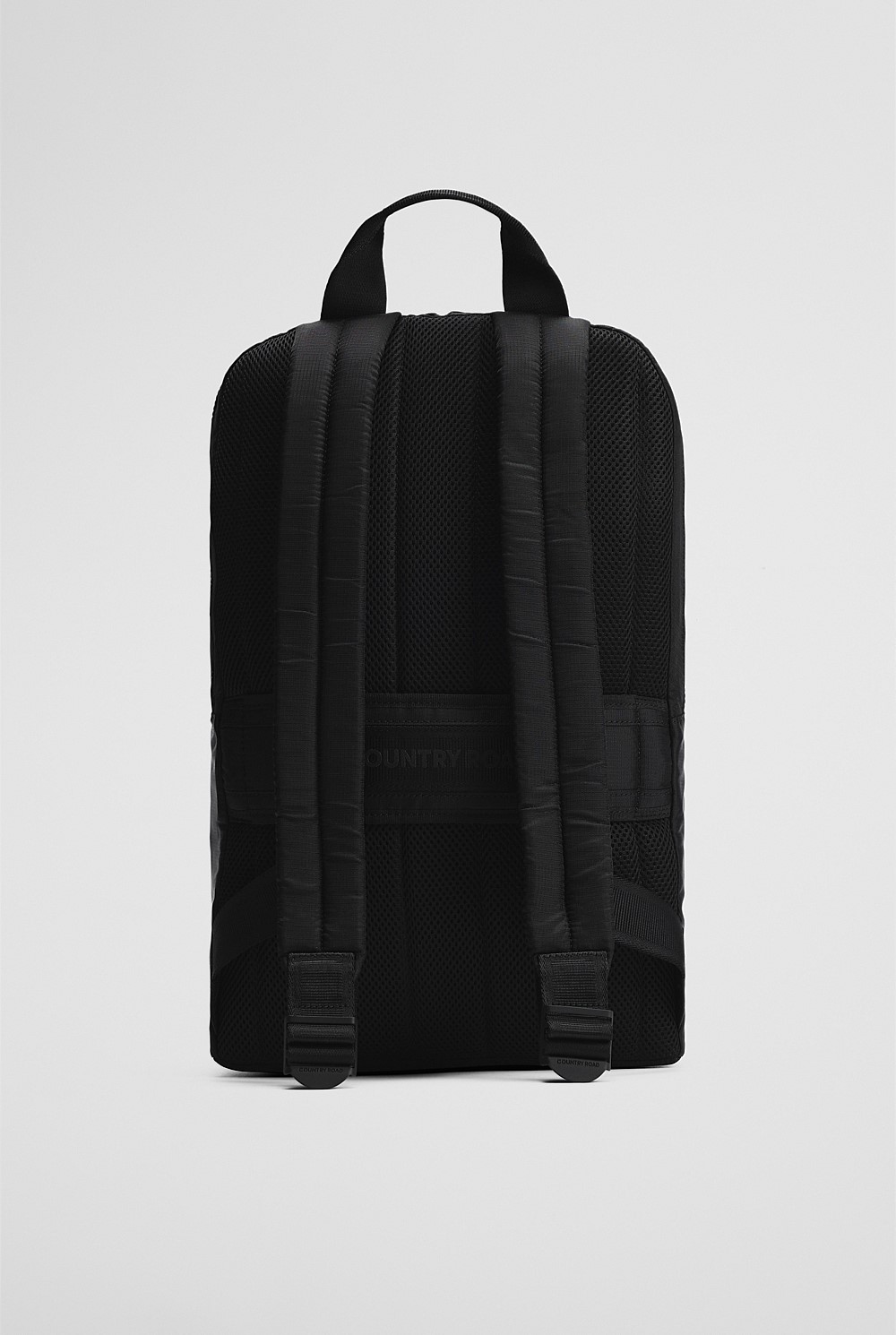 Textured Nylon Backpack