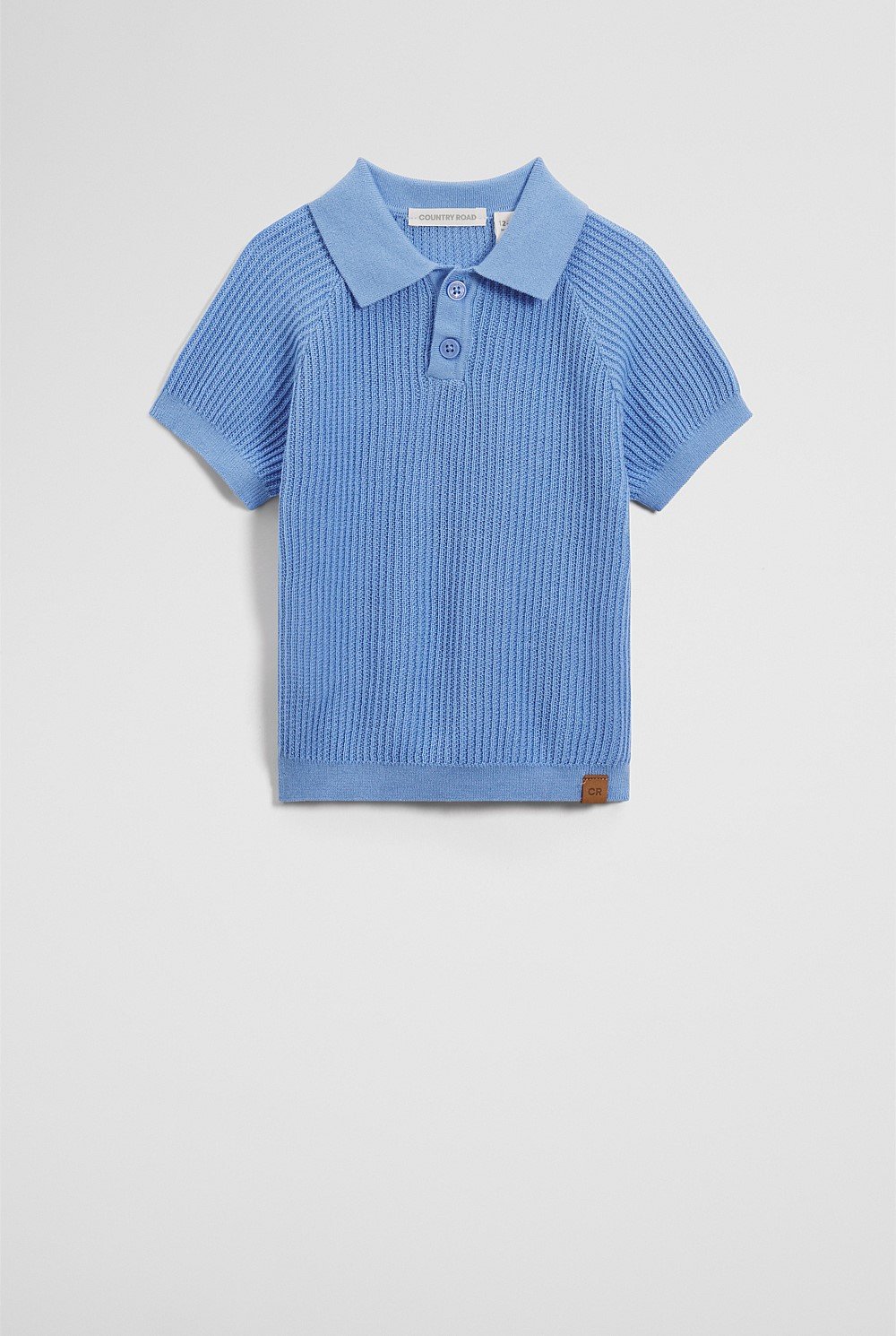 Organically Grown Cotton Knit Polo