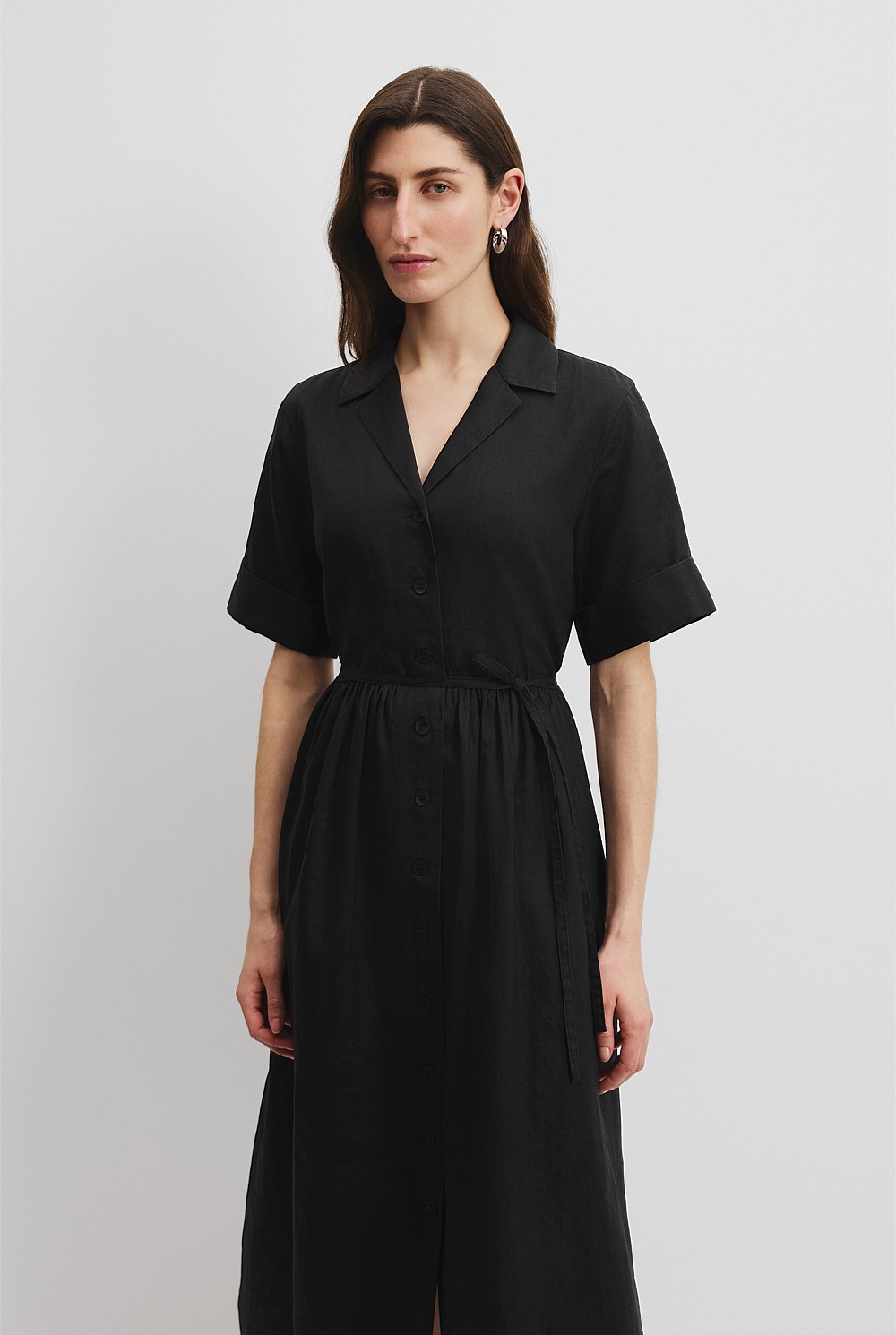 Midi Shirt Dress