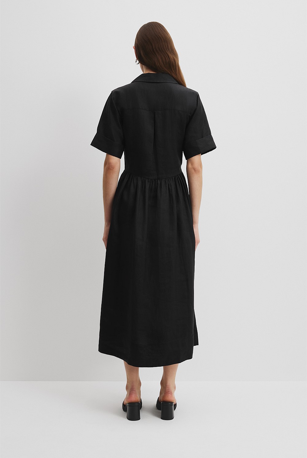 Midi Shirt Dress