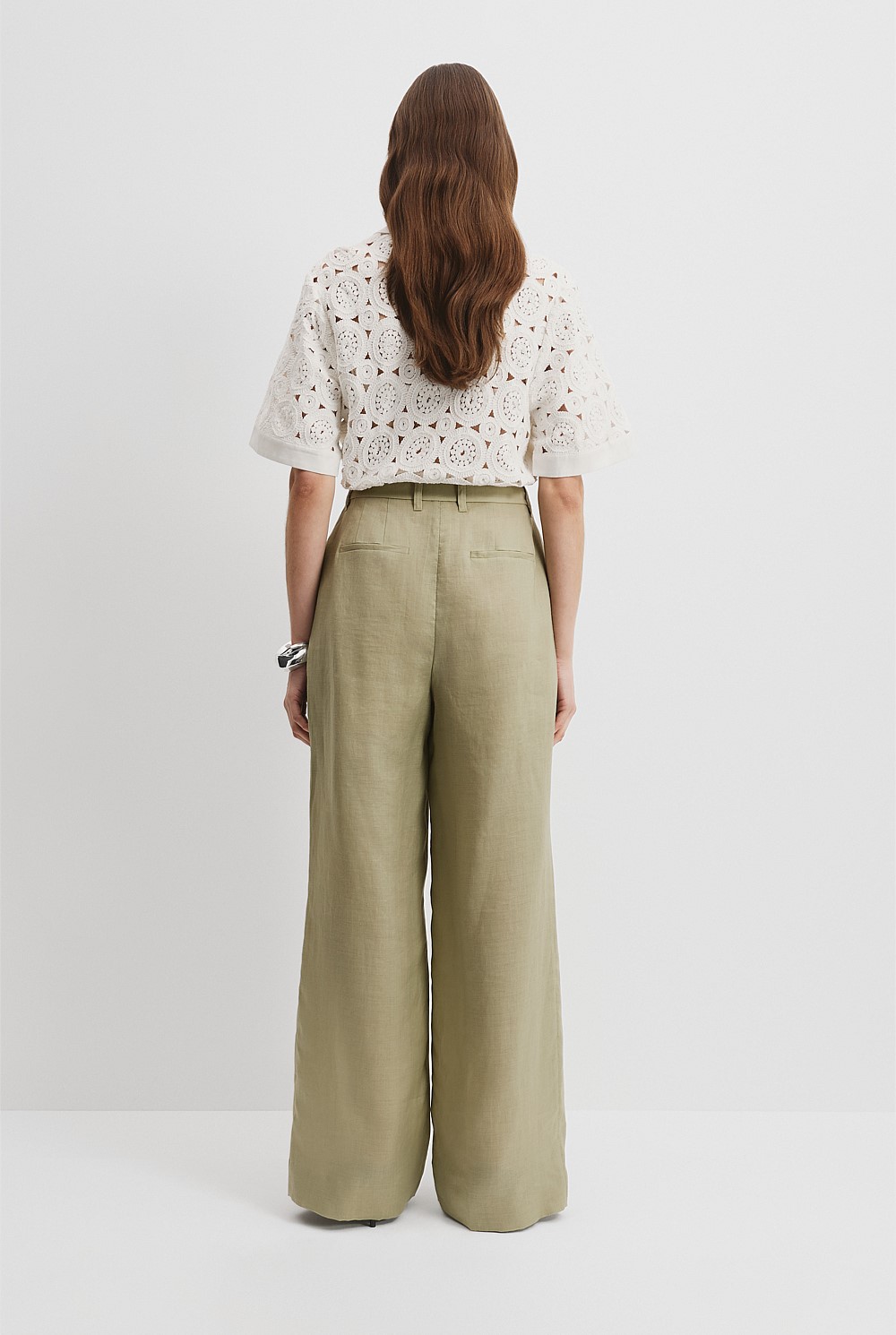 Fluid Pleat Pant