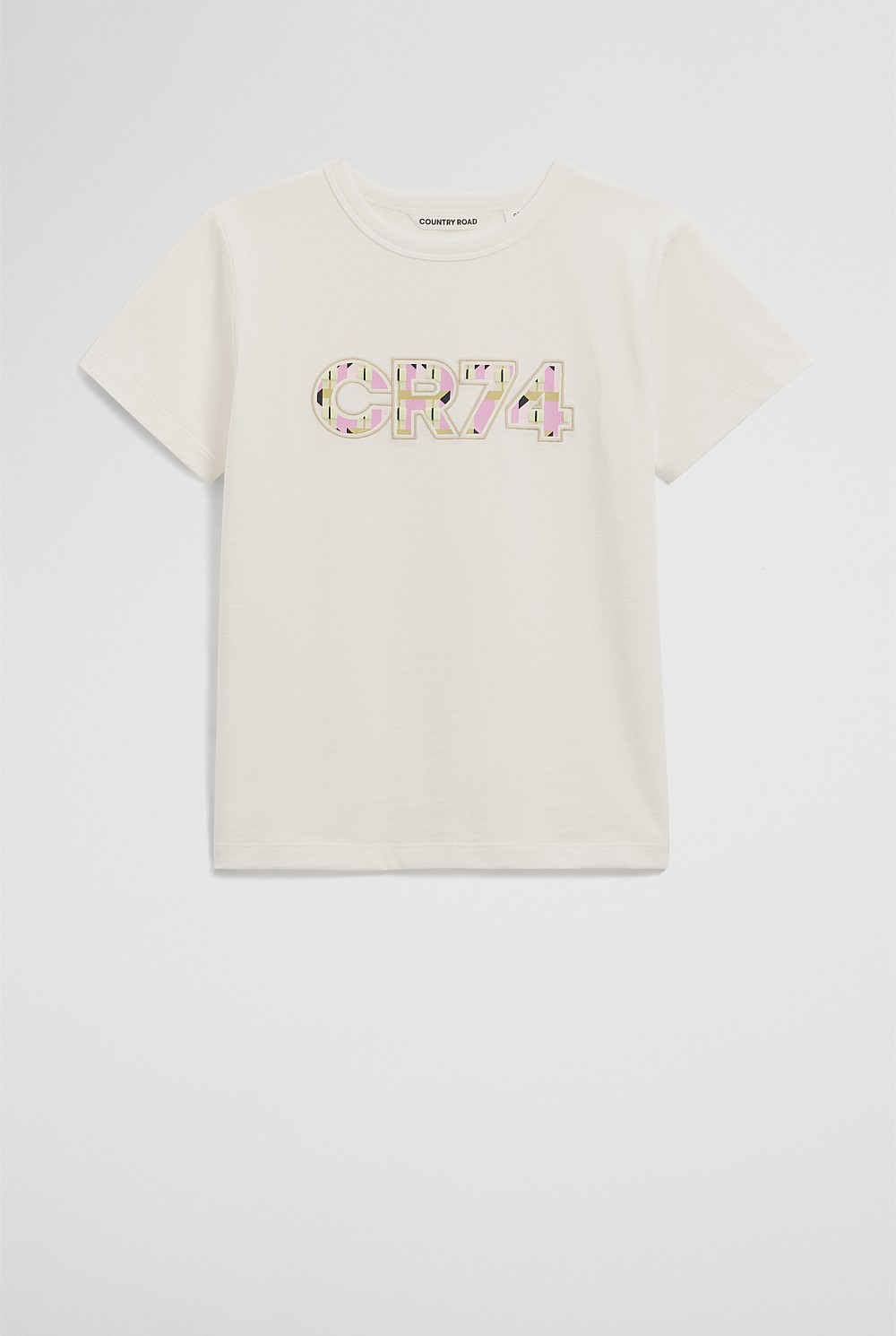 Organically Grown Cotton CR Logo T-Shirt