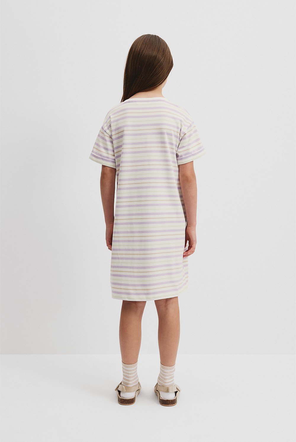 Organically Grown Cotton Logo T-Shirt Dress