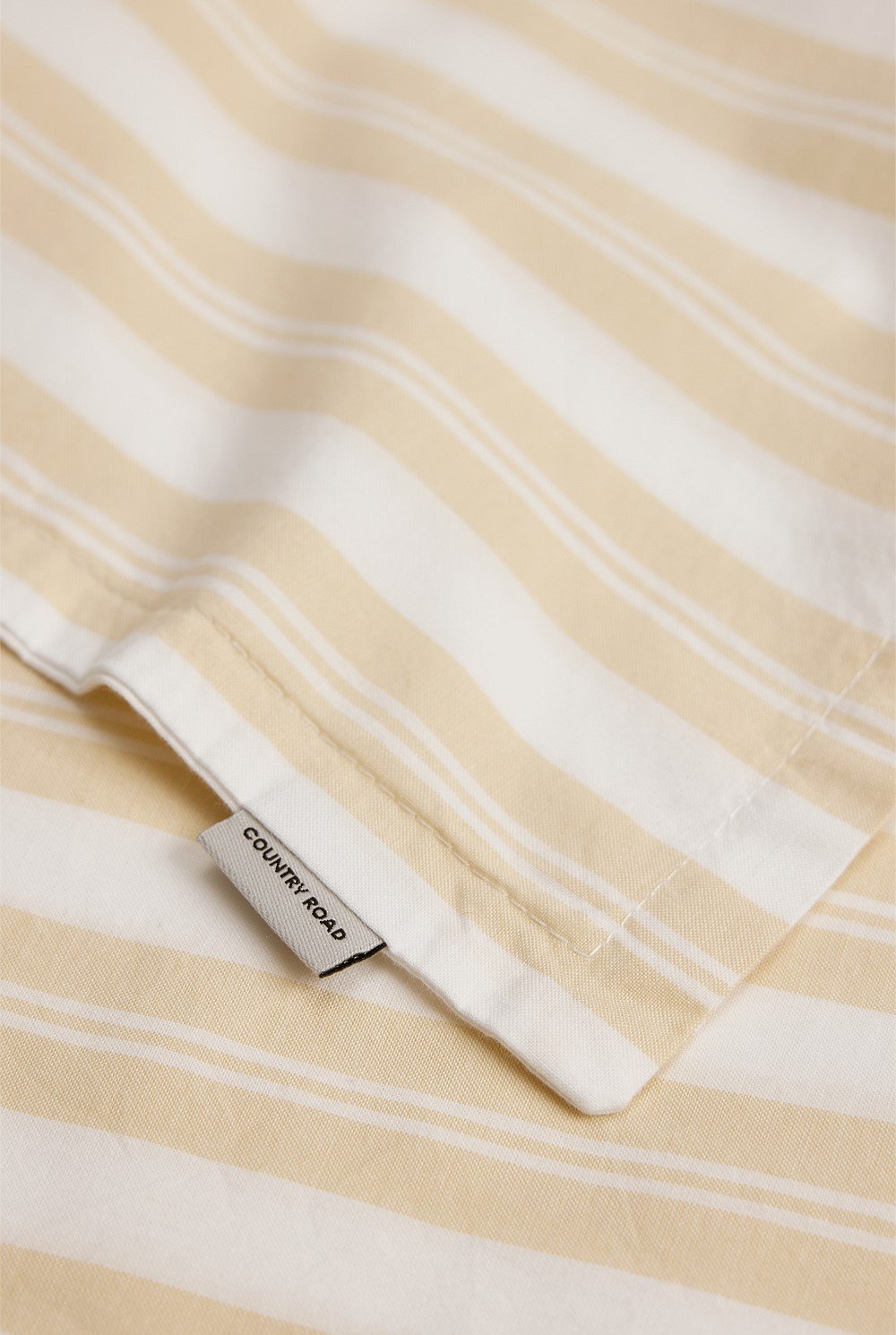 Brae Australian Cotton Stripe King Quilt Cover