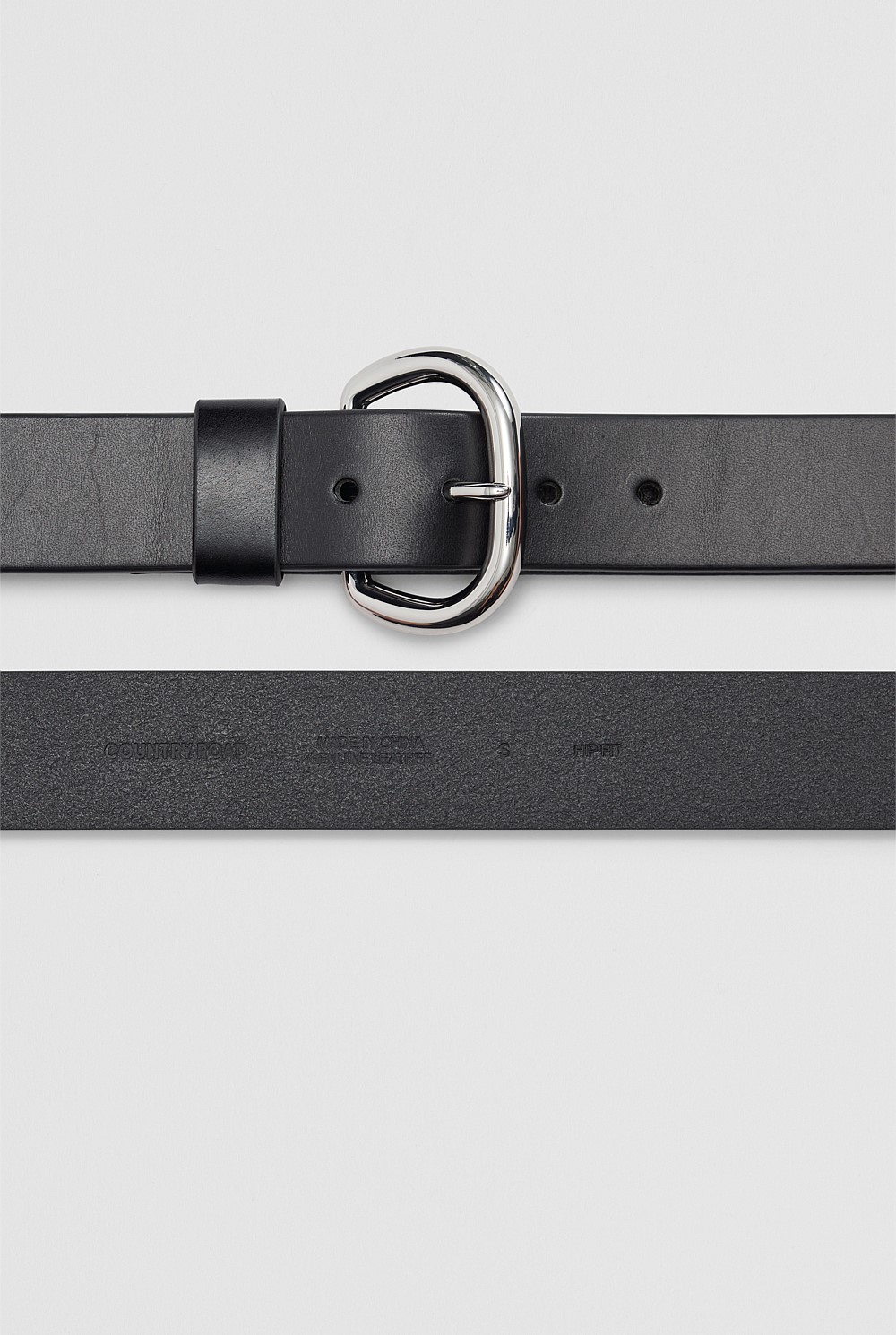 Solid Buckle Belt