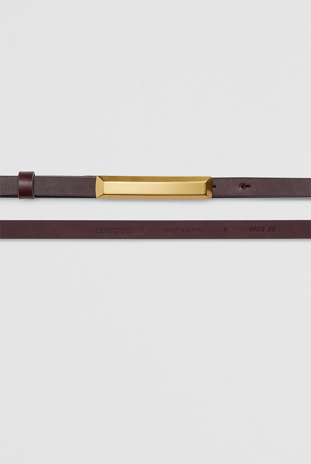 Facet Bar Belt