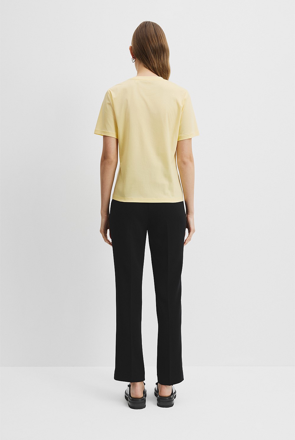 Mercerised Slim T-Shirt