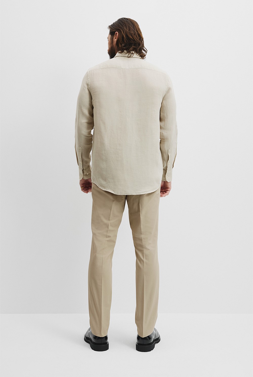 Tailored Fit Organically Grown Linen Shirt