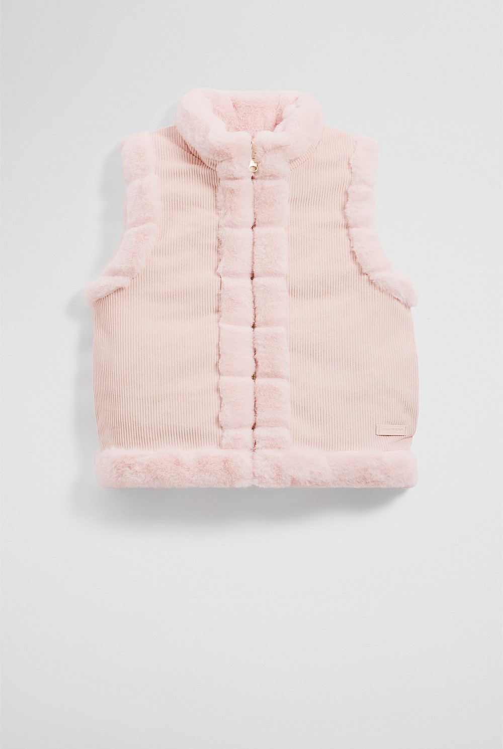 Reversible Faux Fur Vest