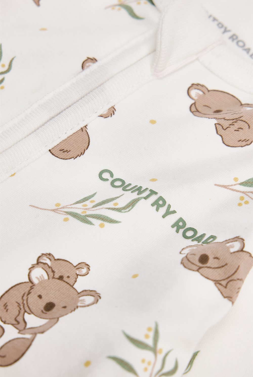 Organically Grown Cotton Koala Jumpsuit