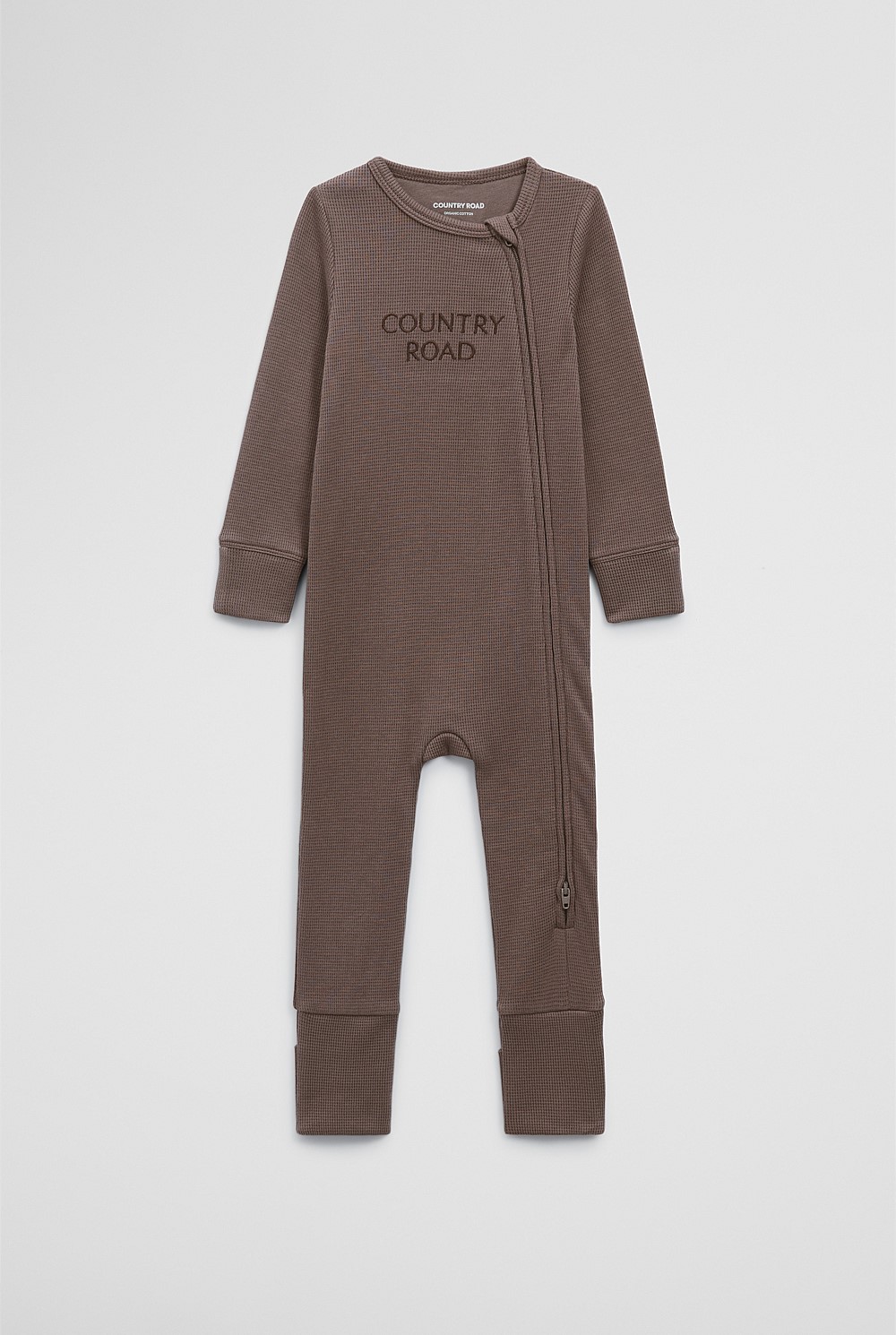 Organically Grown Cotton Waffle Jumpsuit