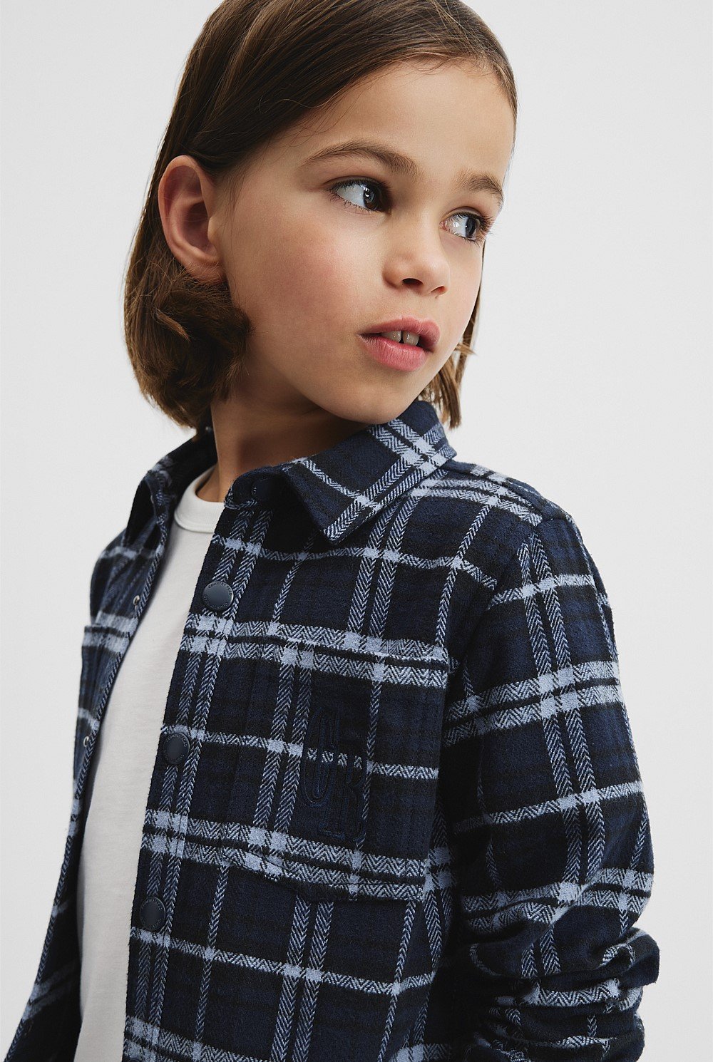 Hooded Check Shirt