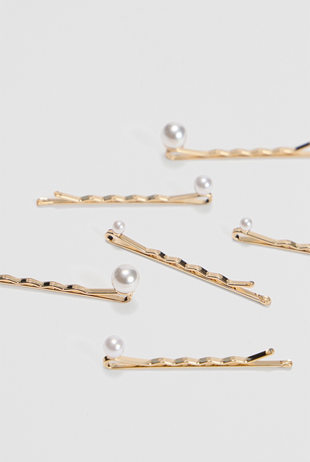 Pearl Hair Pin Pack of 6