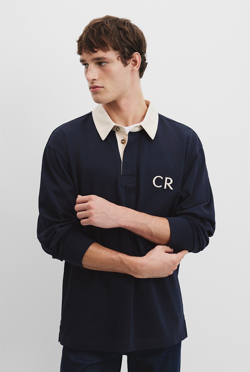 Long Sleeve Rugby Polo