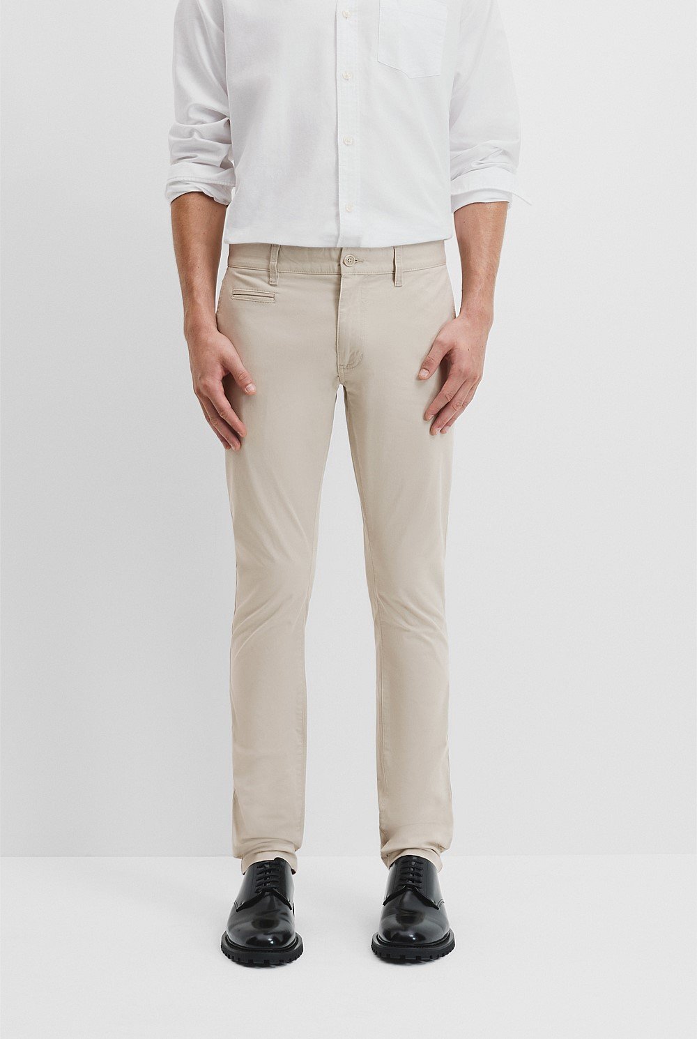 Verified Australian Cotton Slim Fit Stretch Chino