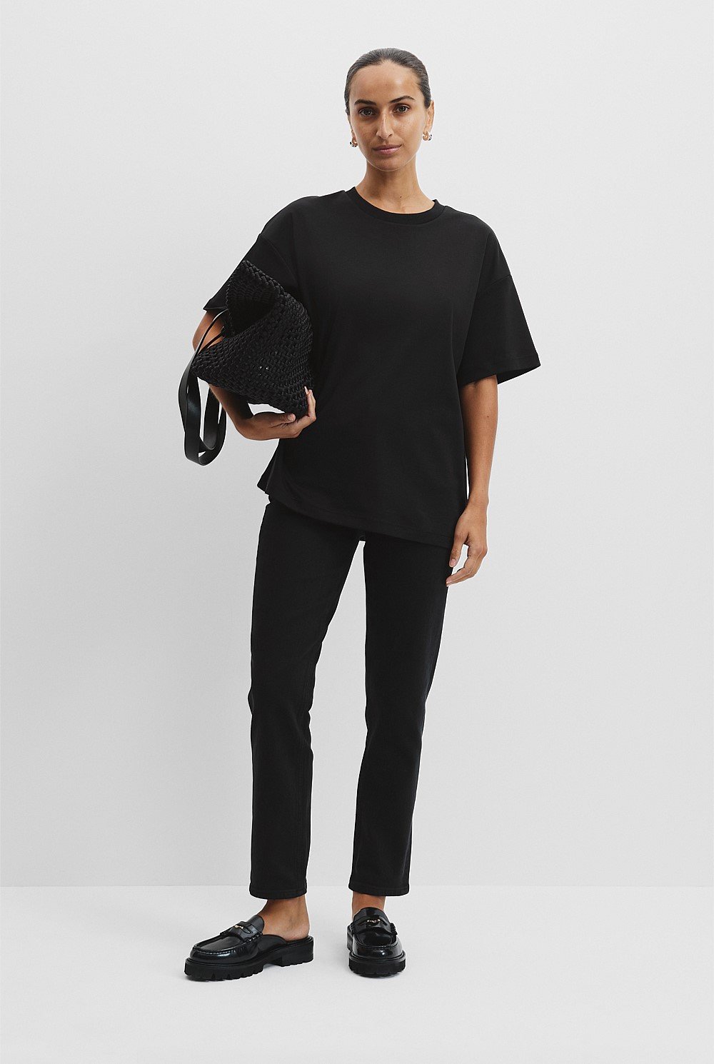 Australian Cotton Oversized Cotton T-Shirt