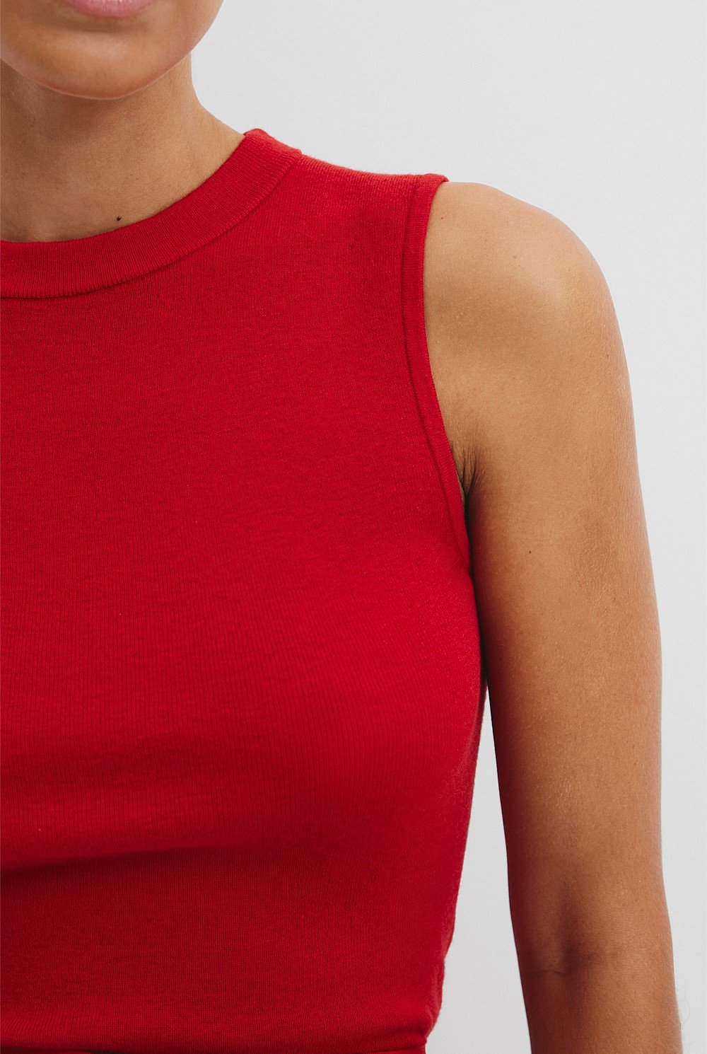 Australian Merino Wool Silk Tank