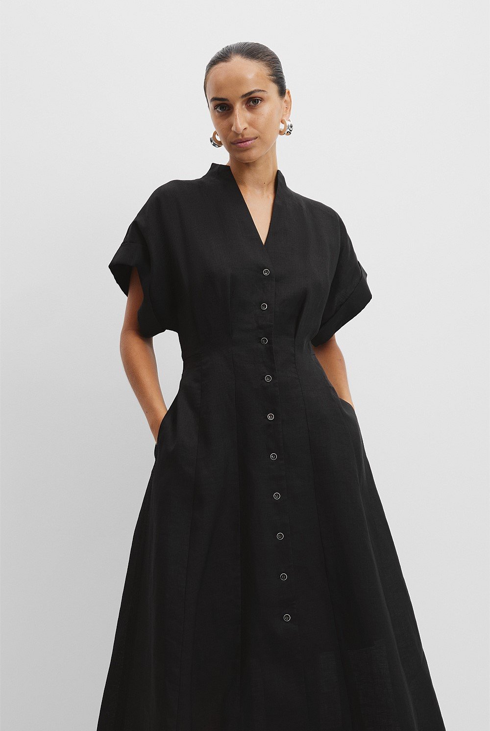 A-Line Midi Dress