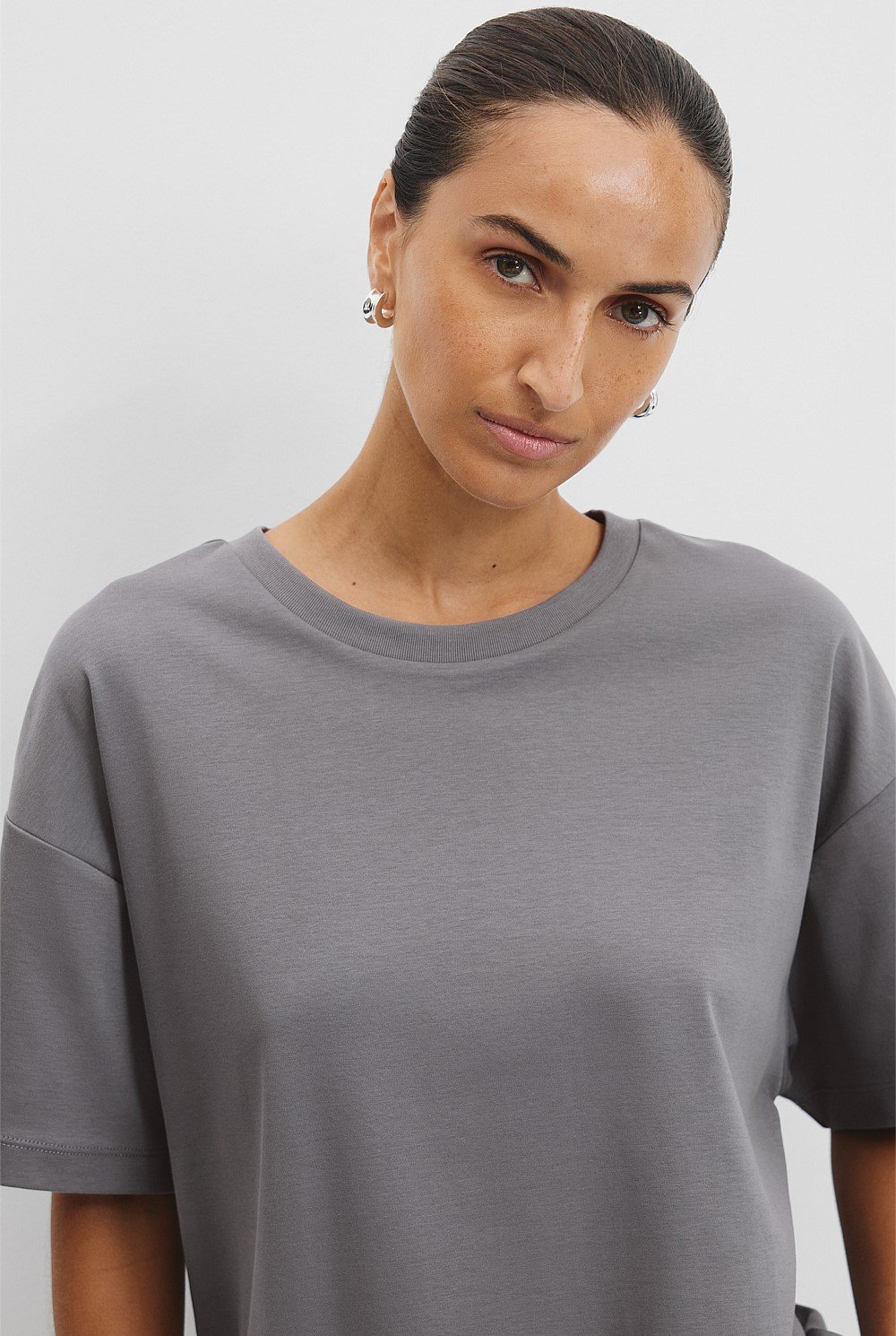 Australian Cotton Oversized Cotton T-Shirt