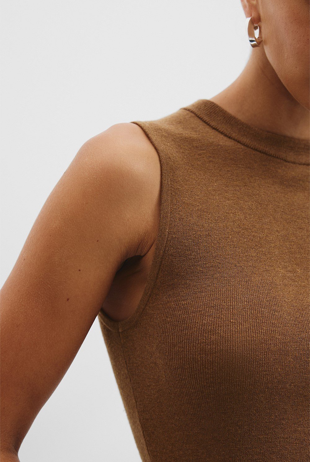 Australian Merino Wool Silk Tank