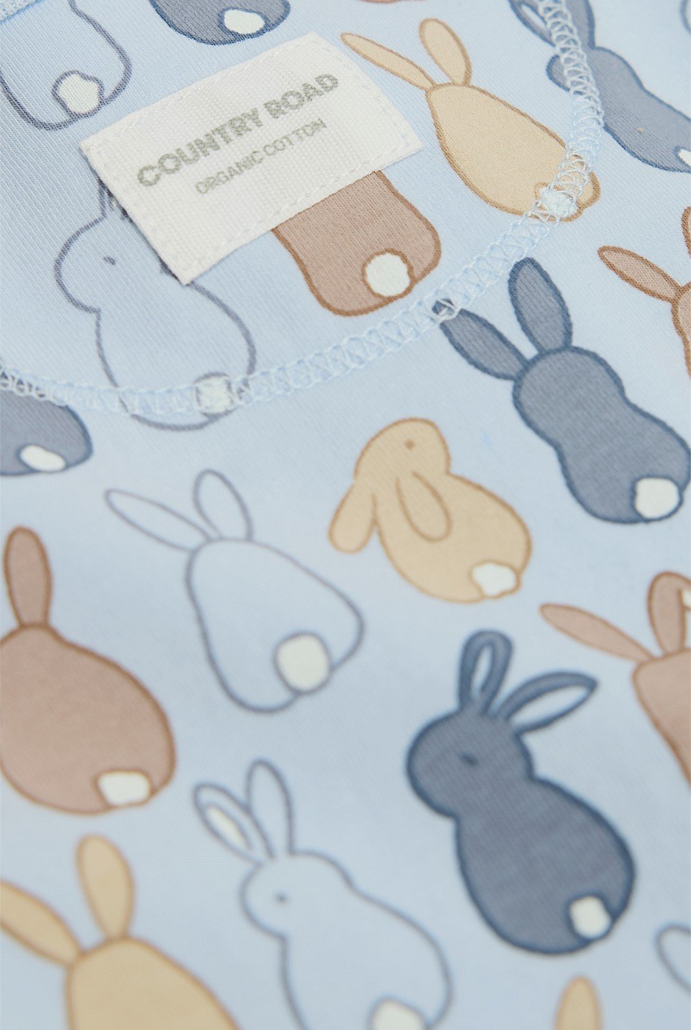 Organically Grown Cotton Bunny Jumpsuit