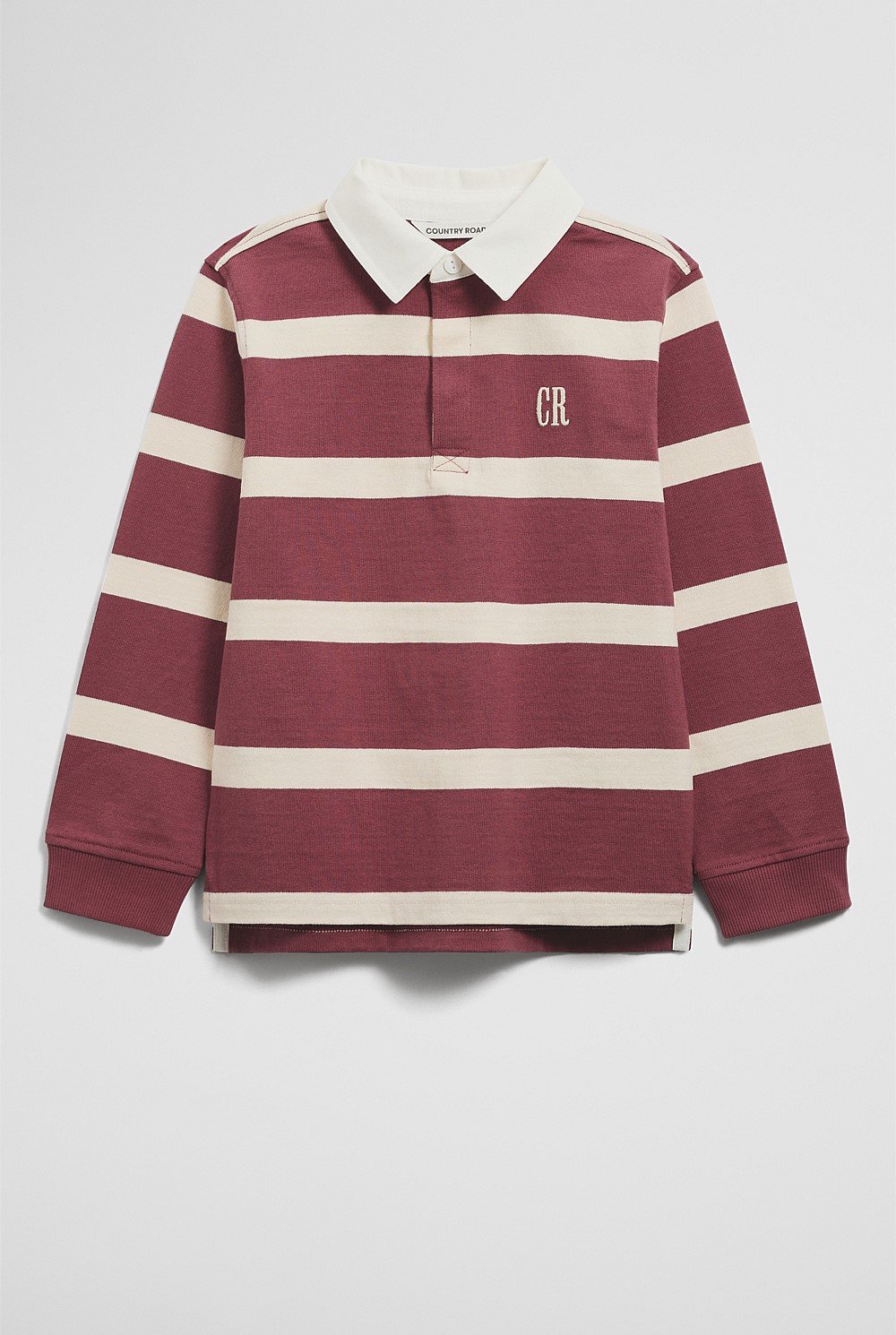 Organically Grown Cotton Stripe Rugby