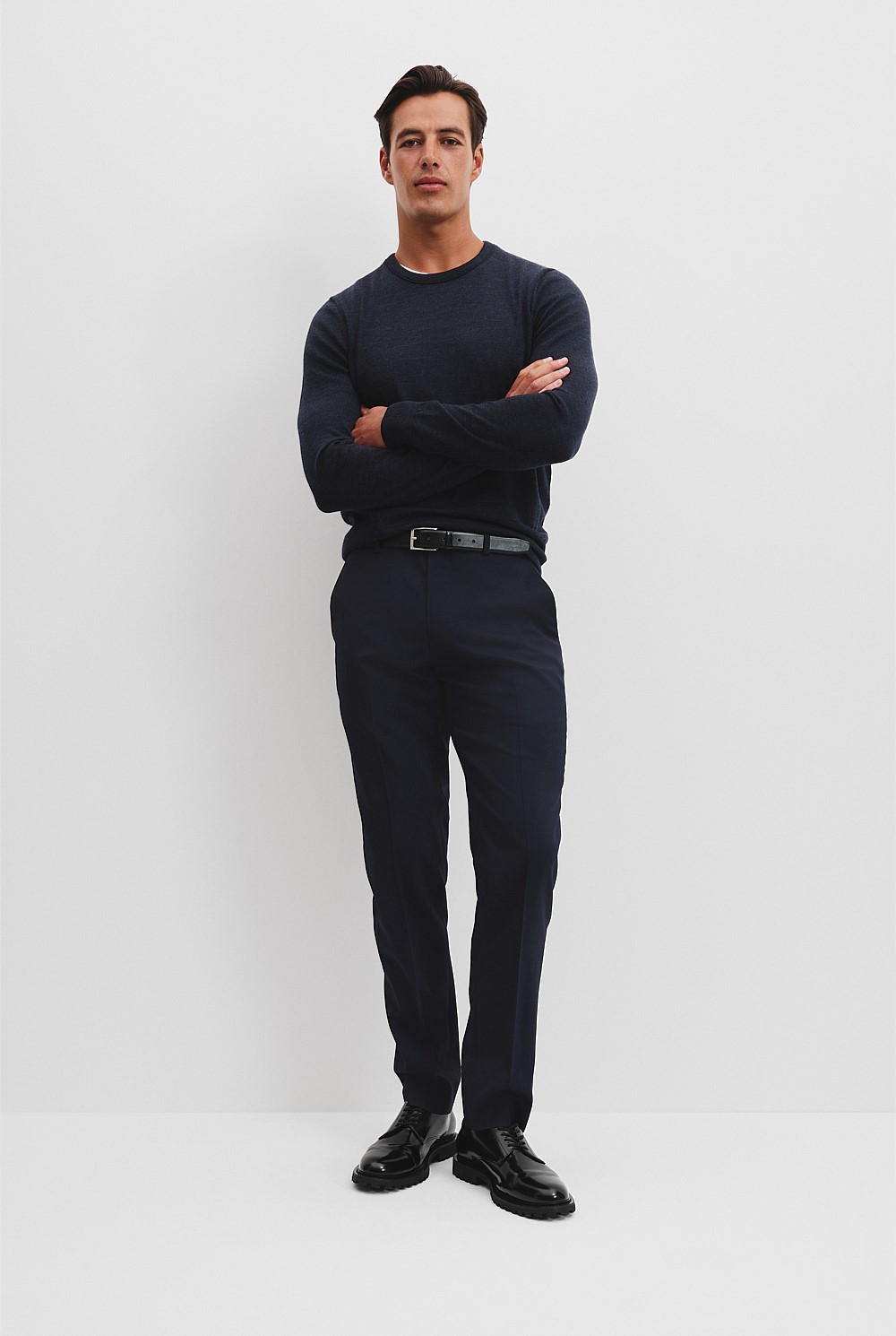 Verified Australian Merino Wool Crew Neck Knit