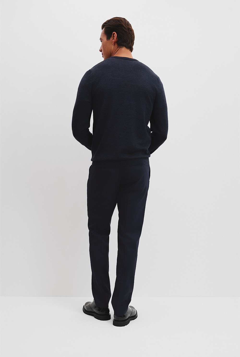 Verified Australian Merino Wool Crew Neck Knit