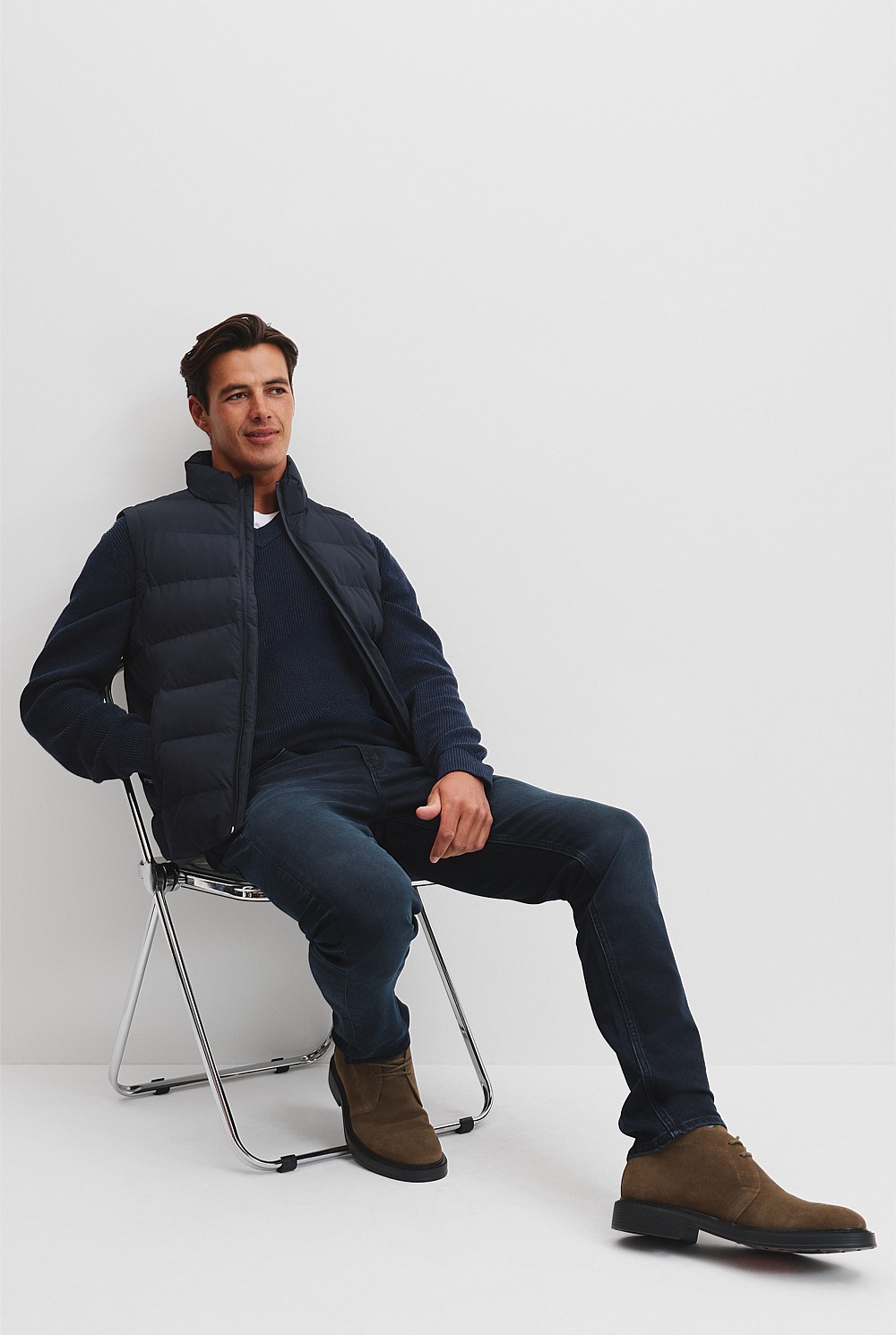 Recycled Polyester Puffer Vest